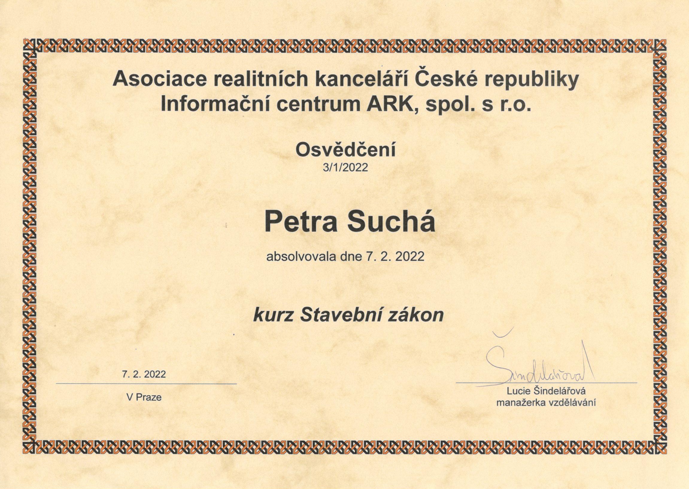 Petra Suchá - realitní makléřka foto 5
