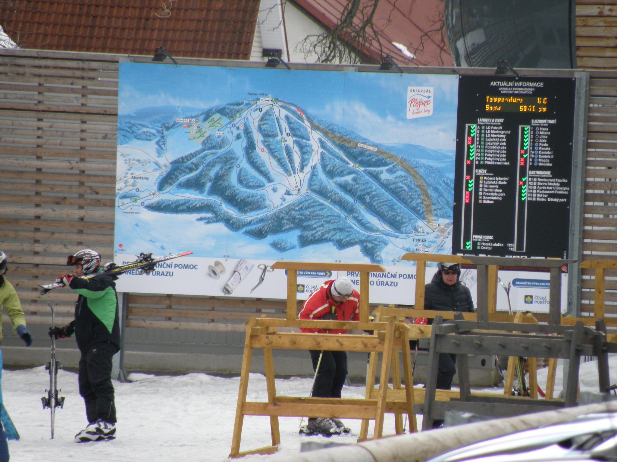 Skiareál Plešivec, Krušné hory foto 5