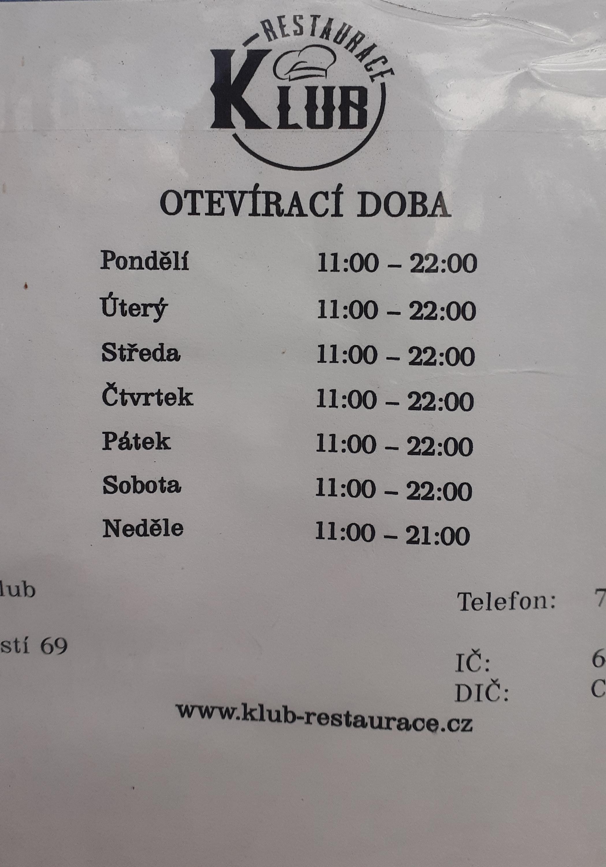 Restaurace Klub foto 2