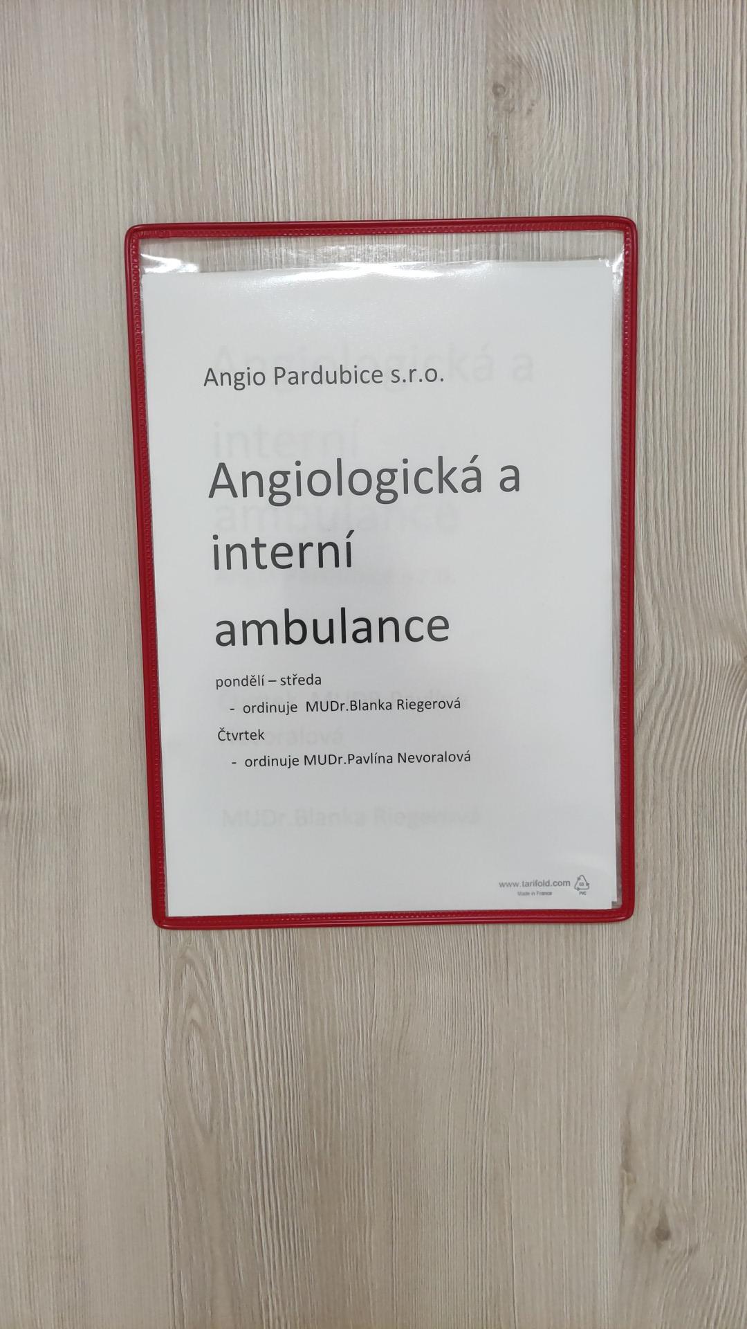 Angio Pardubice, s.r.o. foto 2