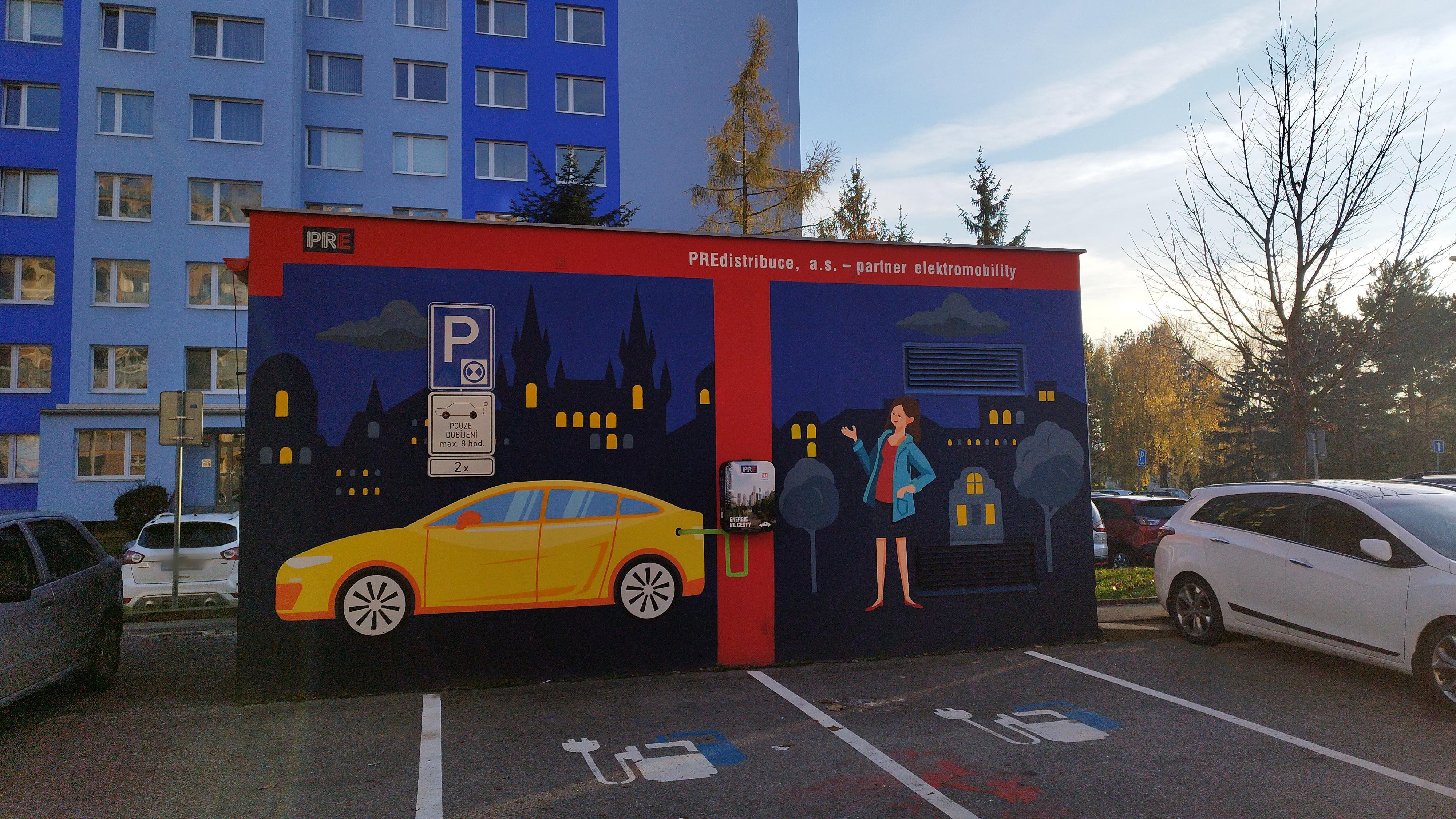PREpoint - nabíjecí stanice PRE