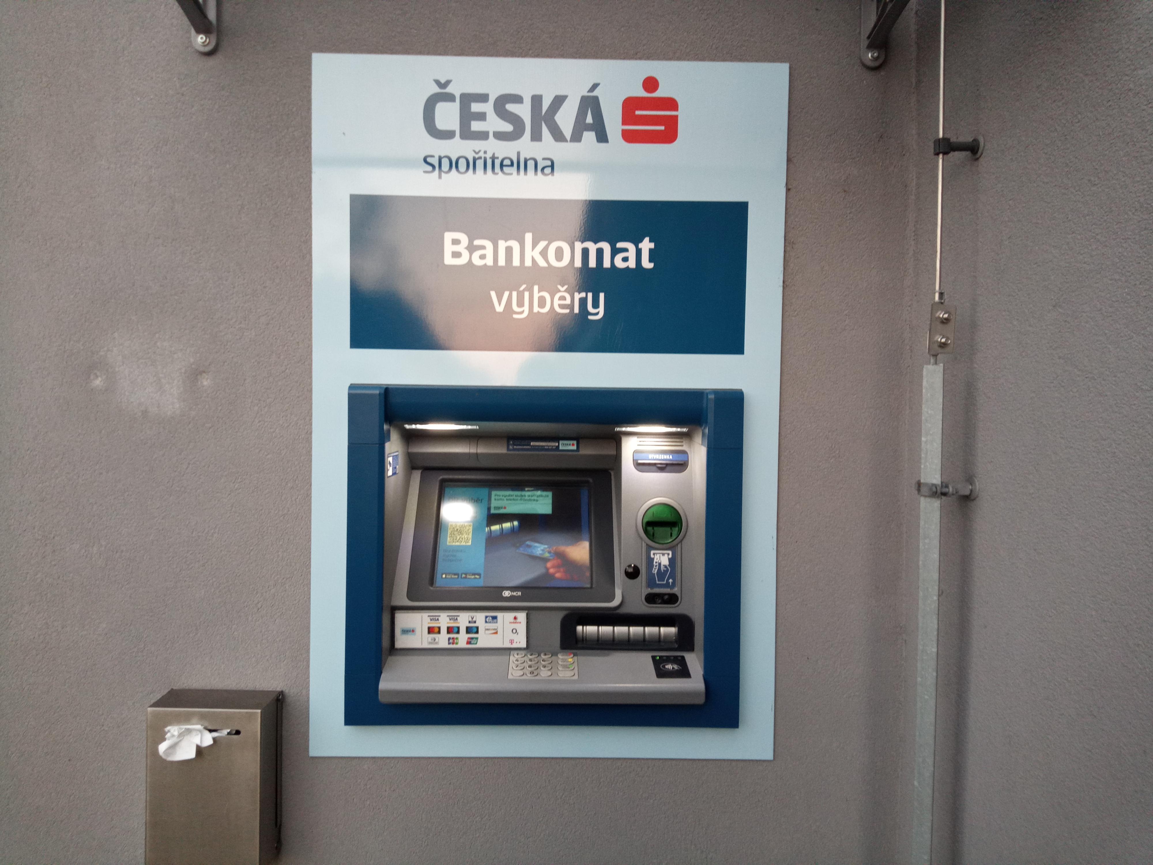 Bankomat České spořitelny foto 4