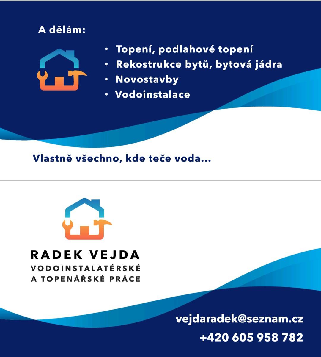 Instalatérství topenářství Radek Vejda
