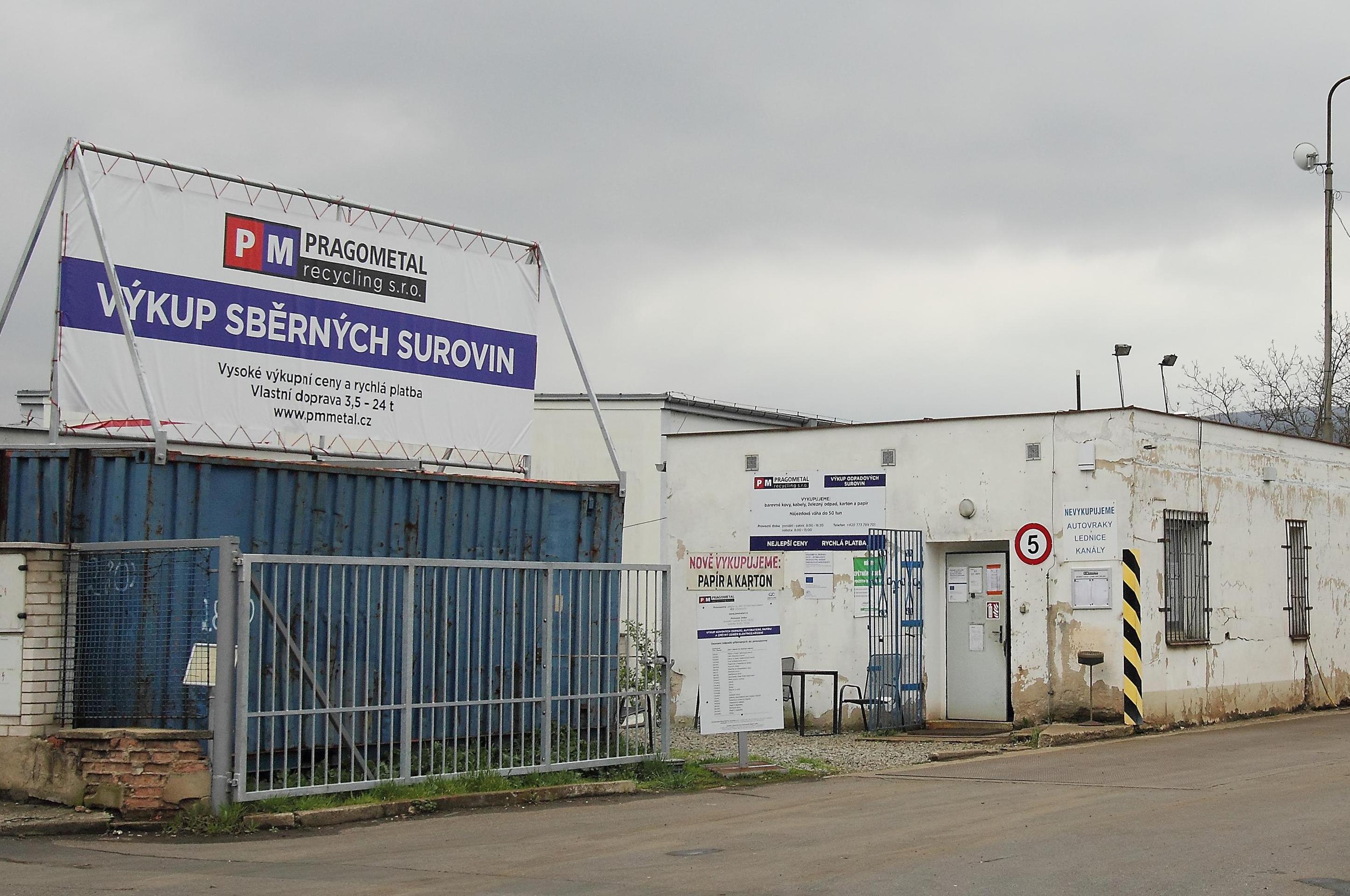 PRAGOMETAL recycling s.r.o. - Ústí nad Labem