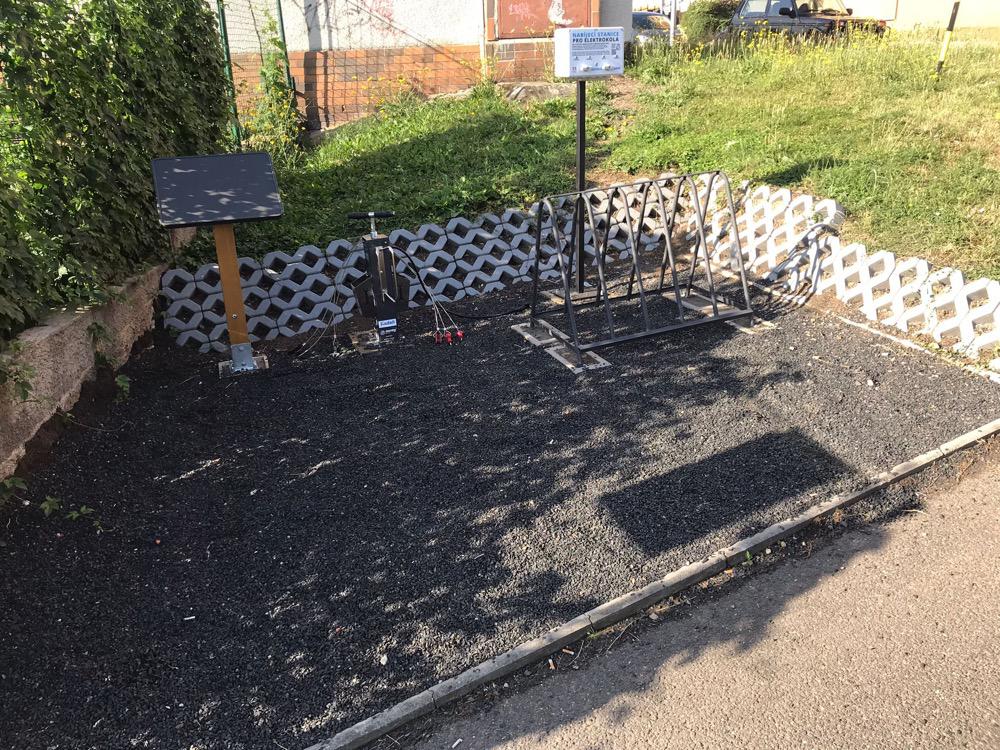 Nabíjecí stanice Turistické informační centrum Kadaň