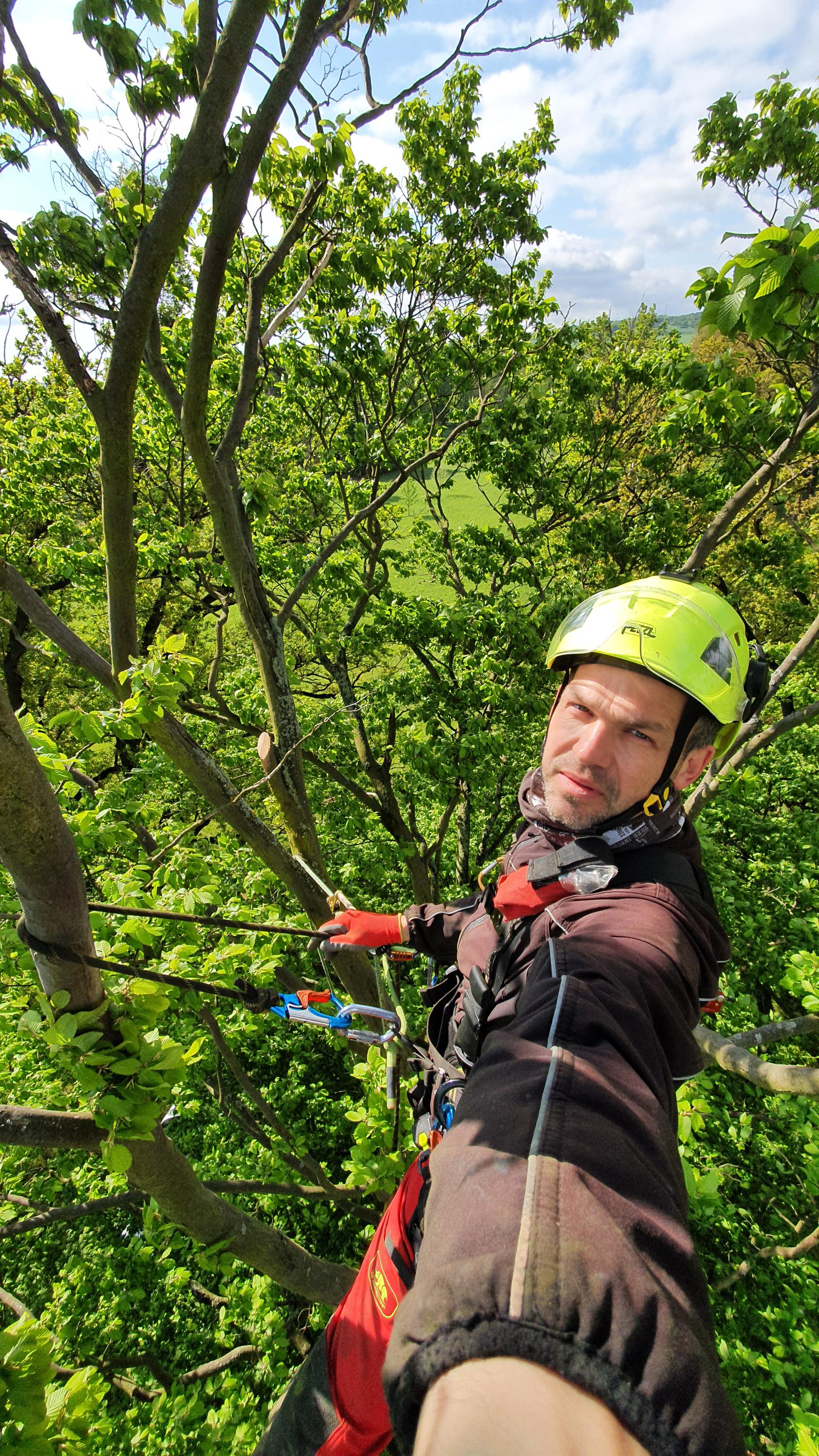 Výškové práce Kamil Čech foto 3