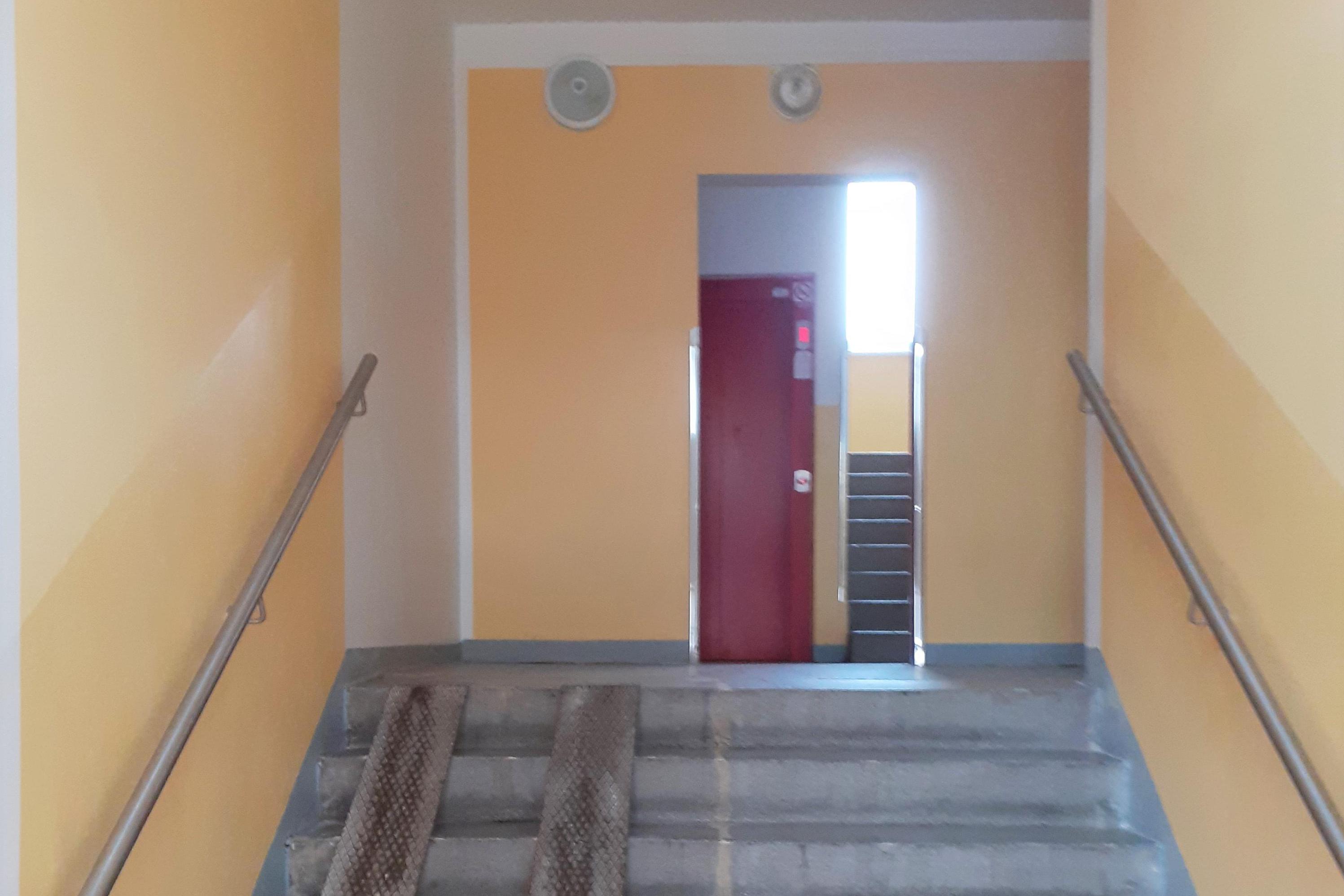 Renovace vstupu do domu bytového domu