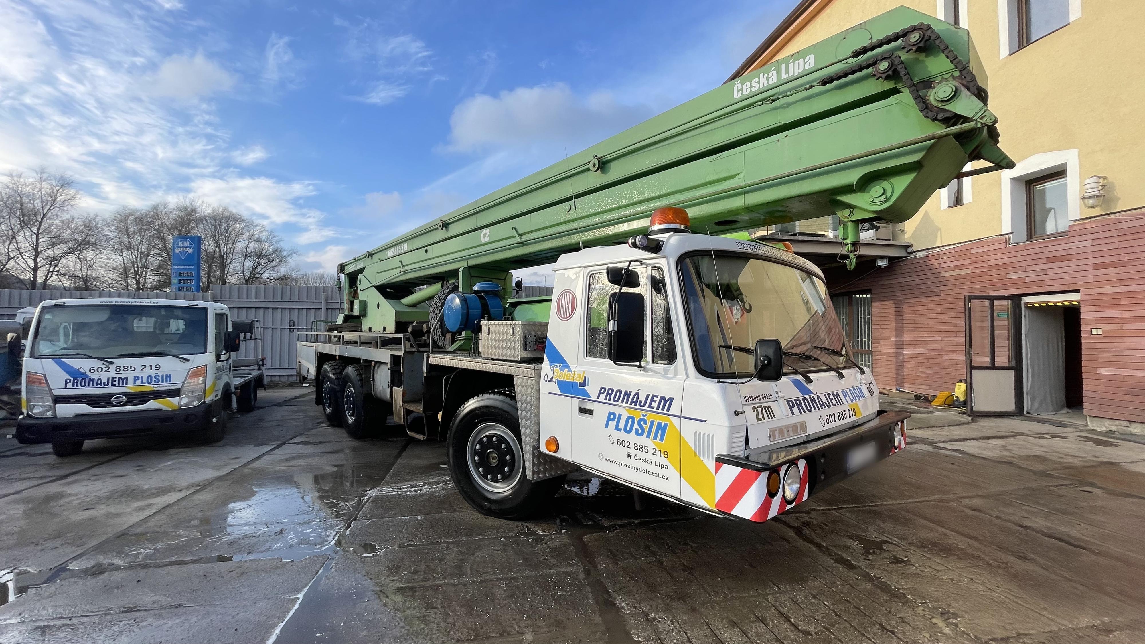 Pronájem montážních plošin - František Doležal foto 5