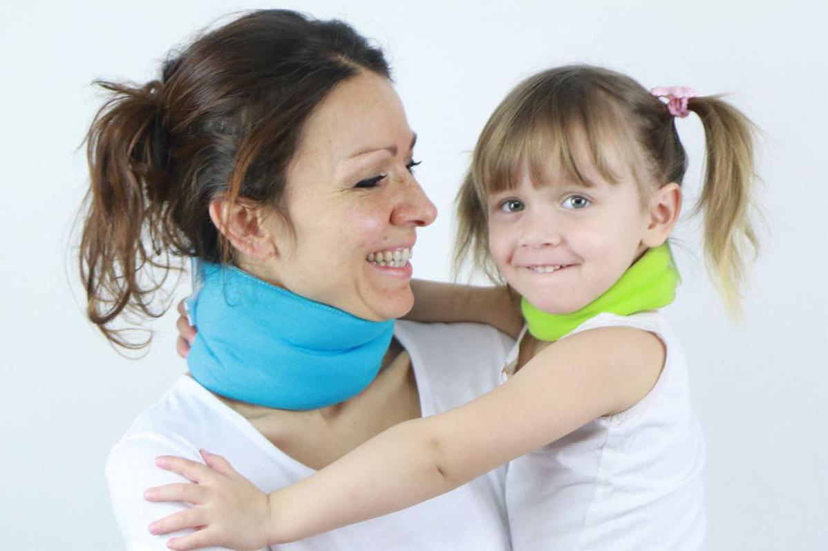 Priessnitzovy zábaly na krk na opakované použití