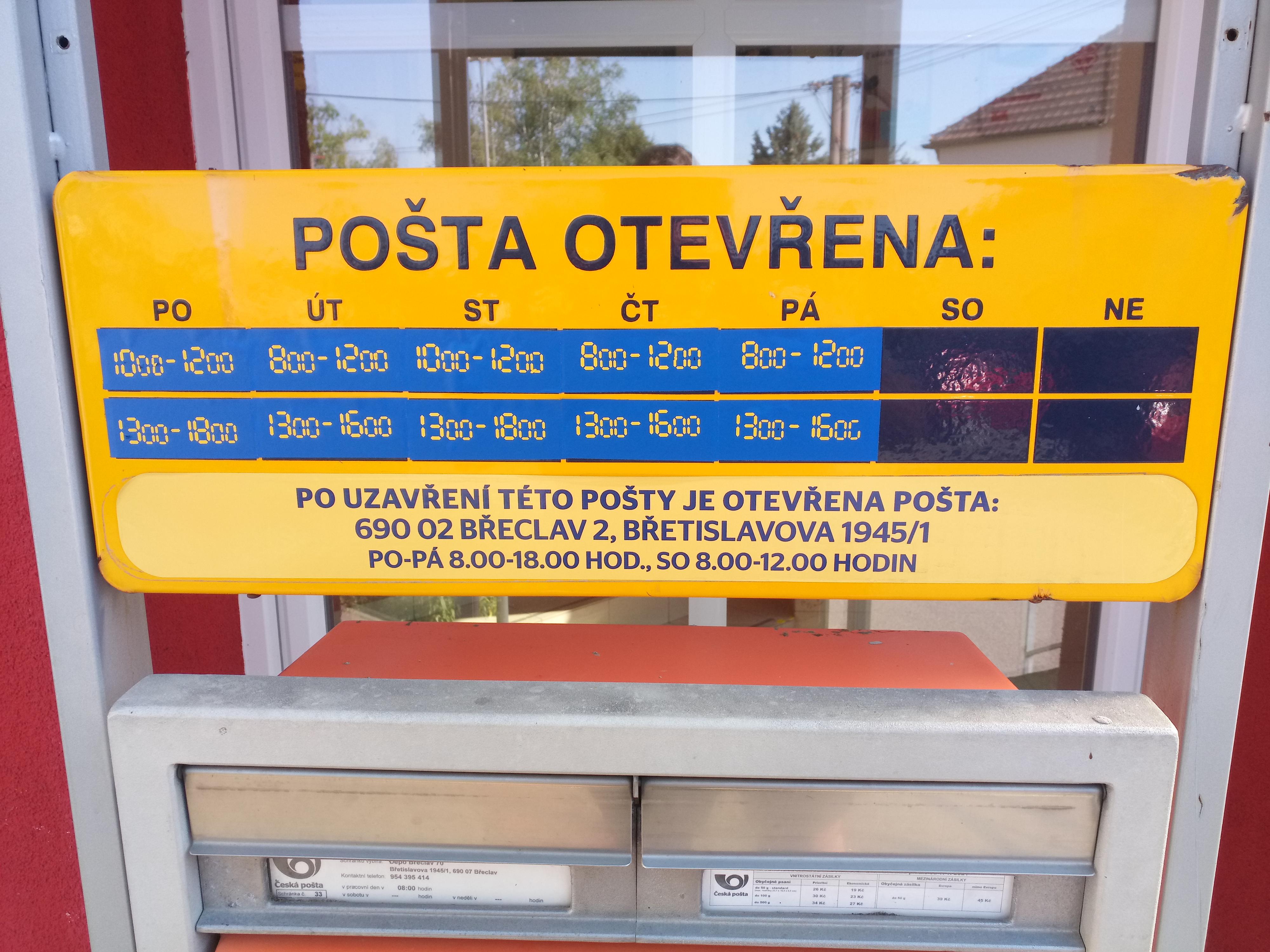 Pošta Velké Bílovice foto 6