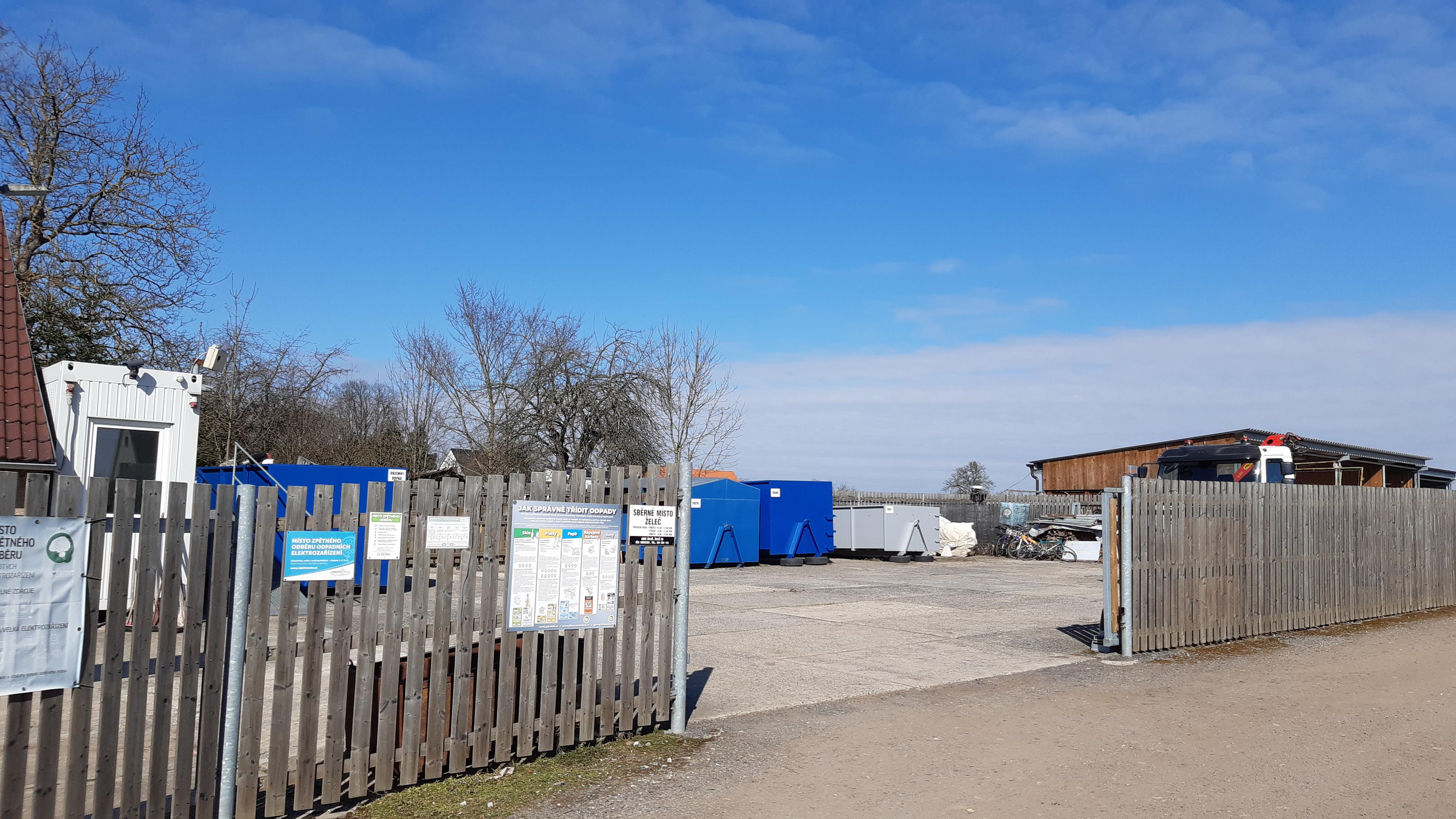 Sběrný dvůr - Obec Želeč