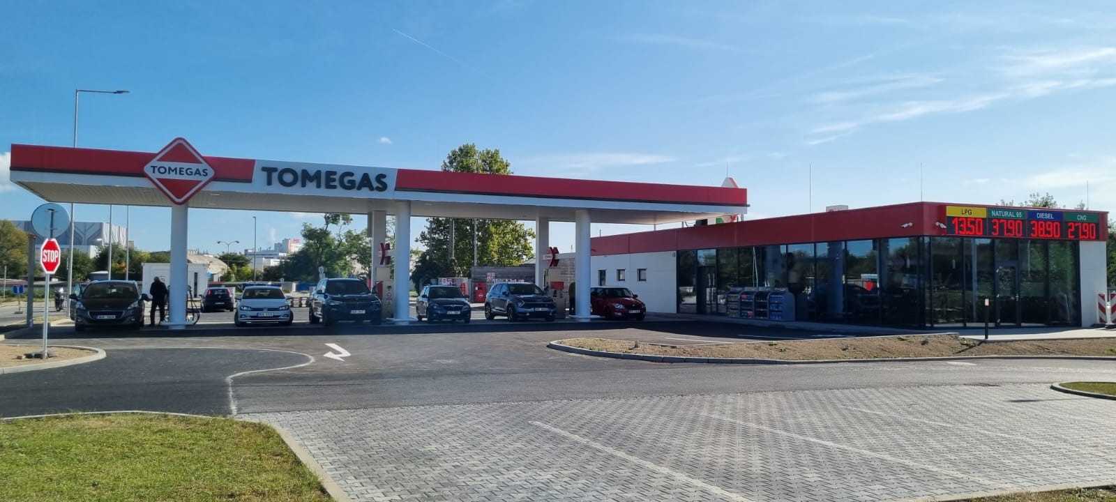 Čerpací stanice TOMEGAS foto 2