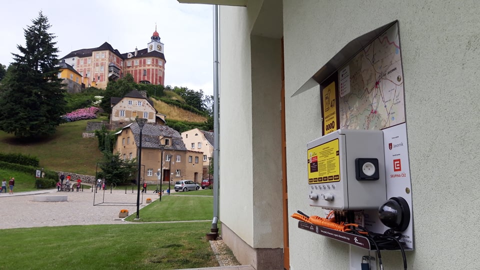 Nabíjecí stanice Městský úřad Javorník