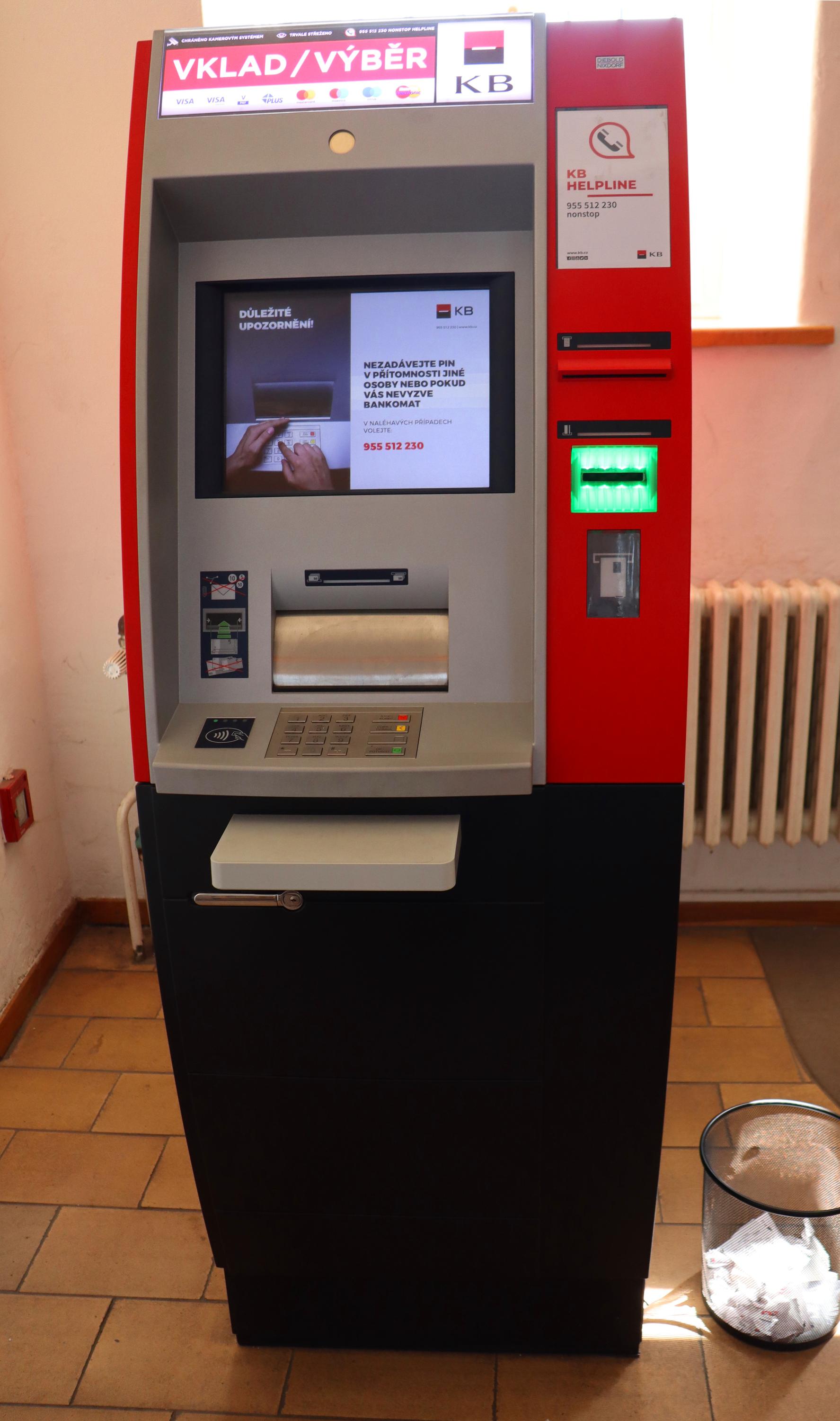 Bankomat Komerční banky foto 4