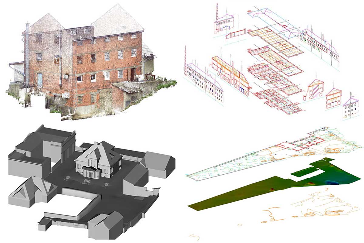 Geodetické zaměření a 3D laserové skenování budov