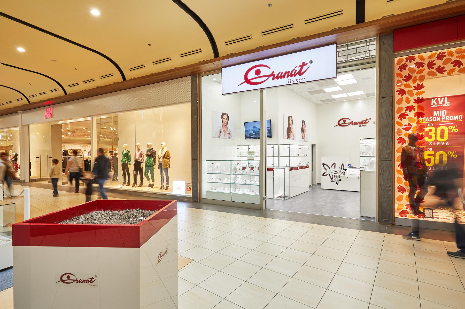 Granát Turnov – podniková prodejna