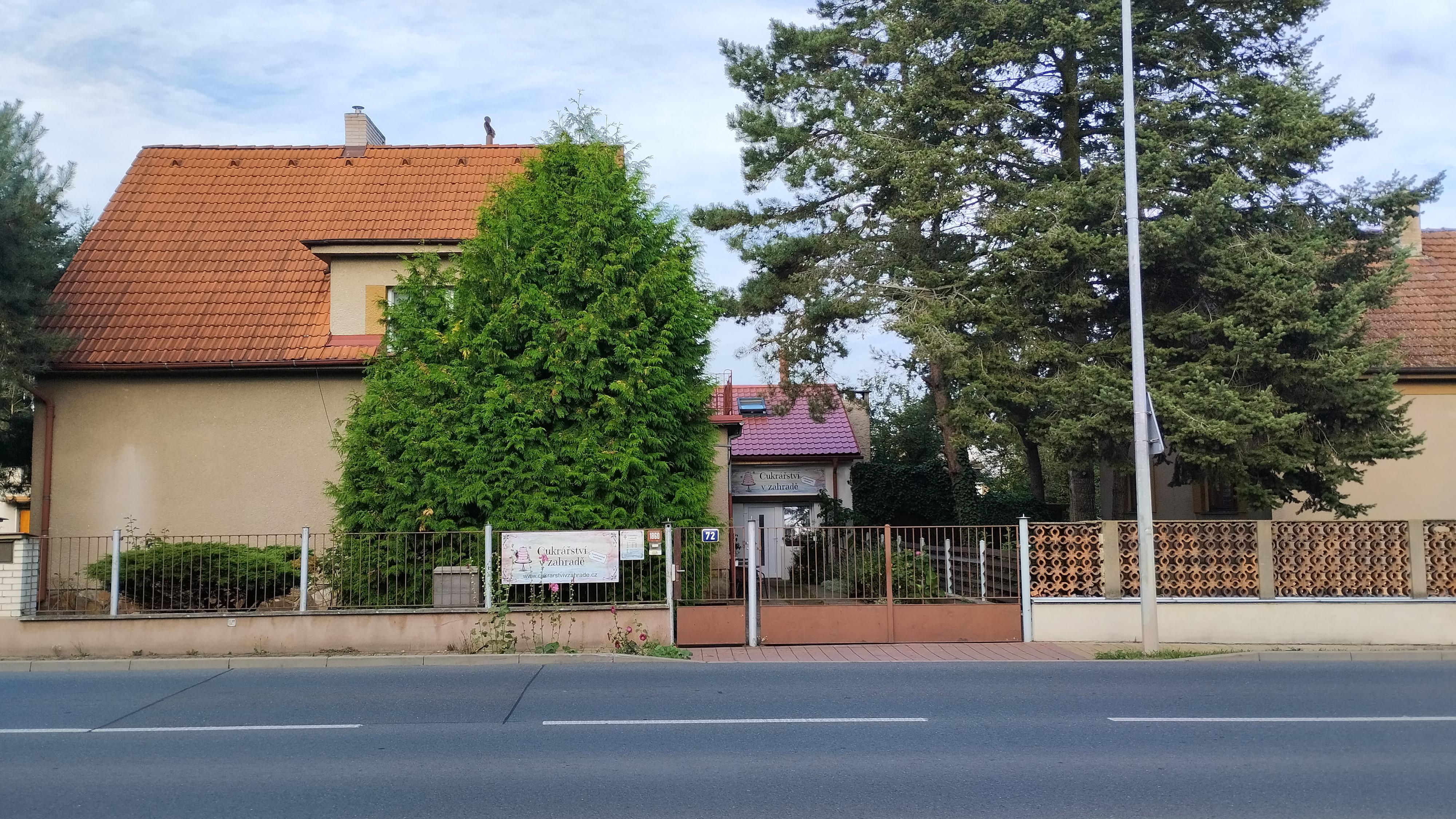 Cukrářství v zahradě