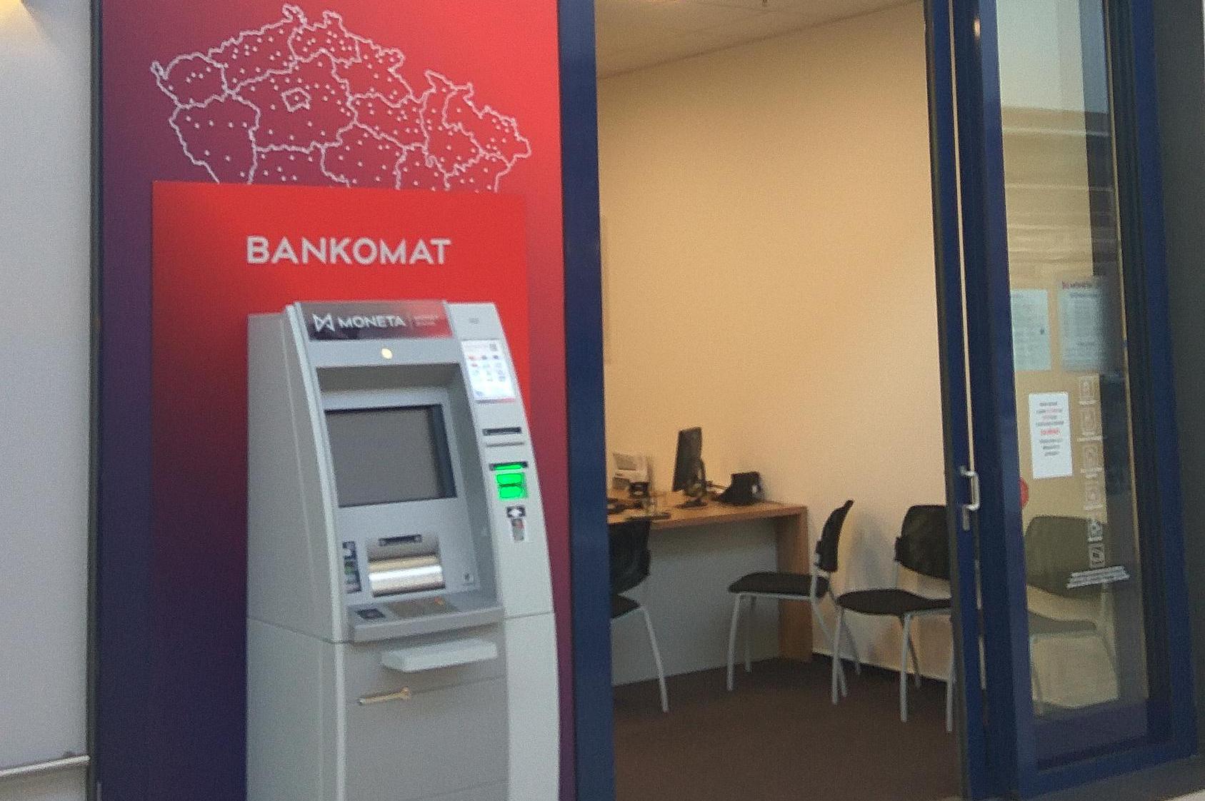 Bankomat MONETA Money Bank vkladový