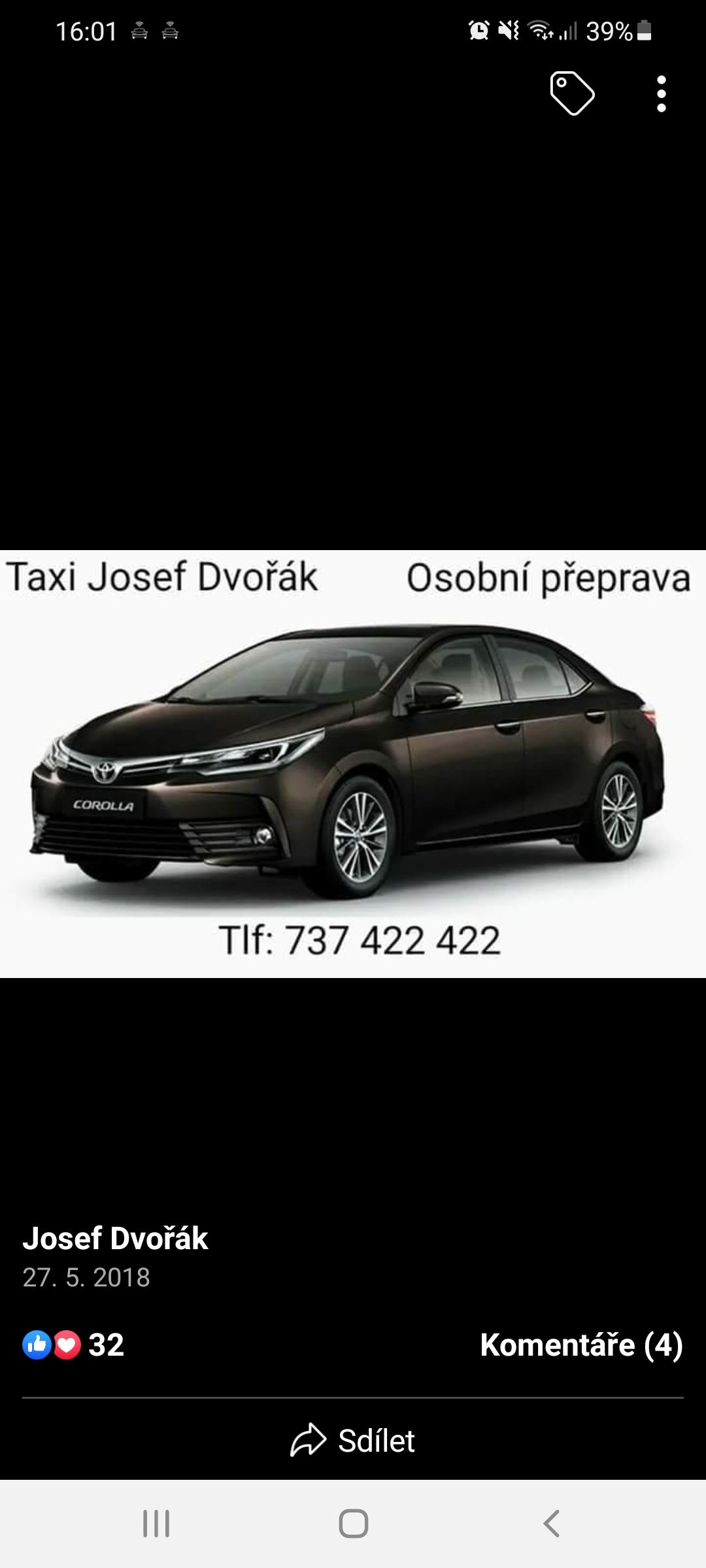 Taxi Dobříš - Dvořák Josef foto 5