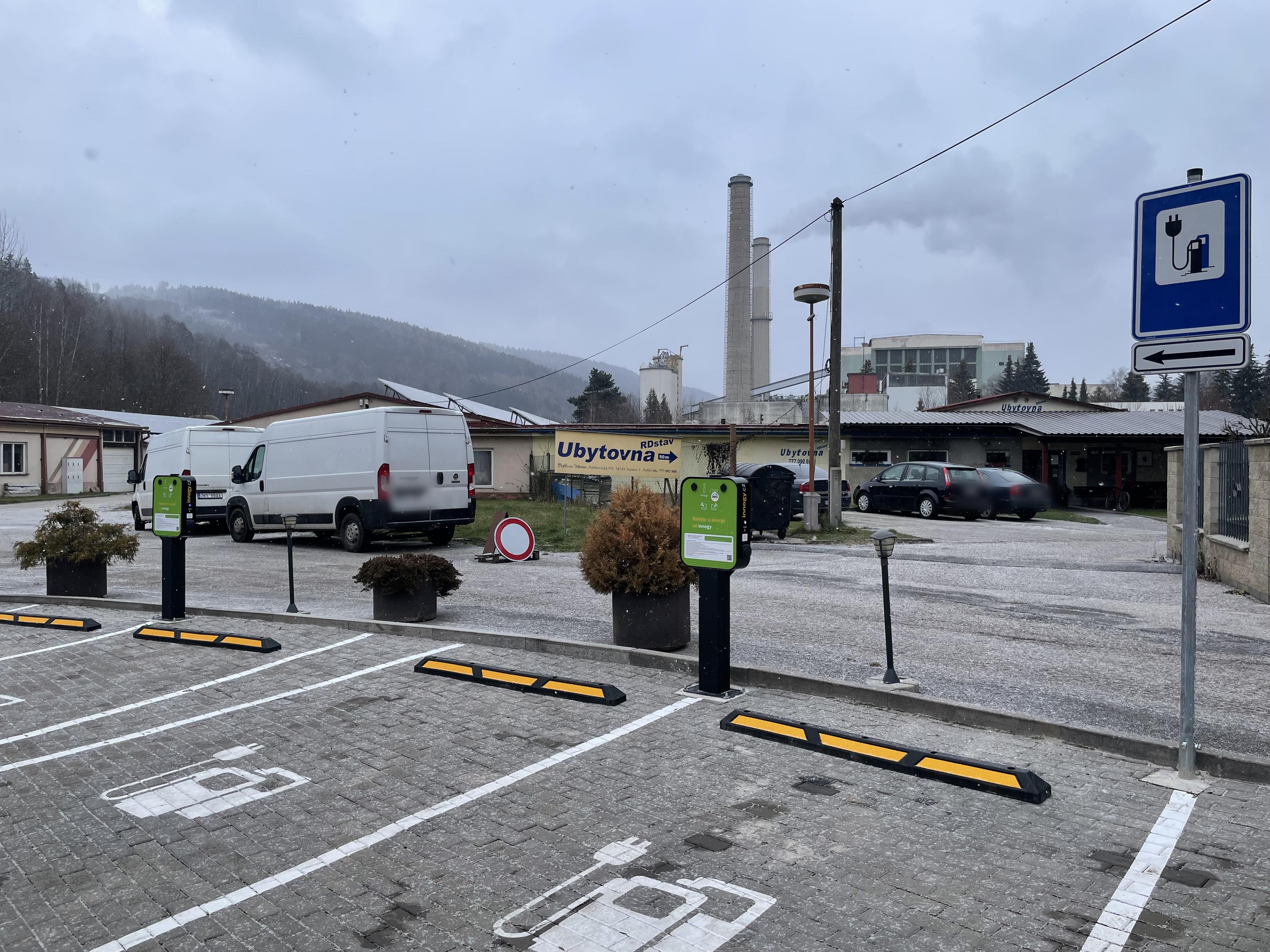 Dobíjecí stanice innogy