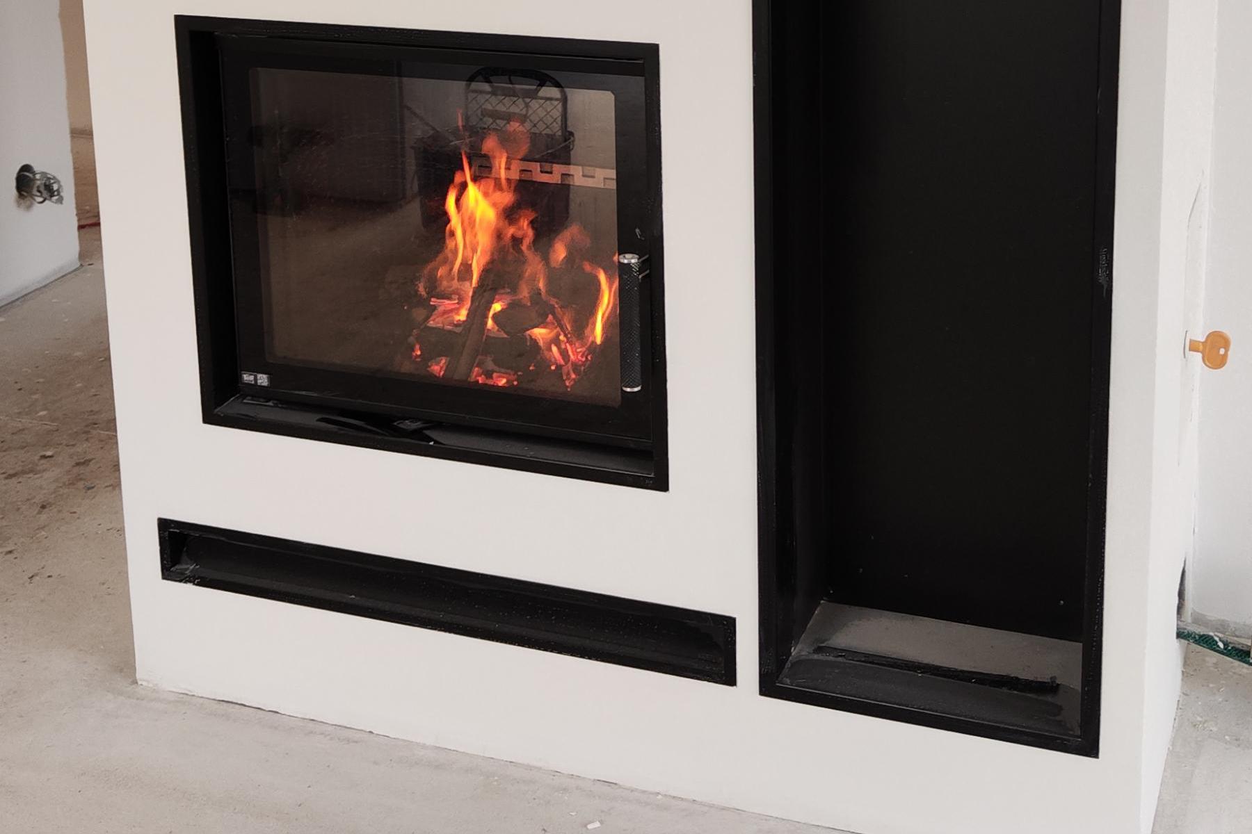 Stavba krbu na míru