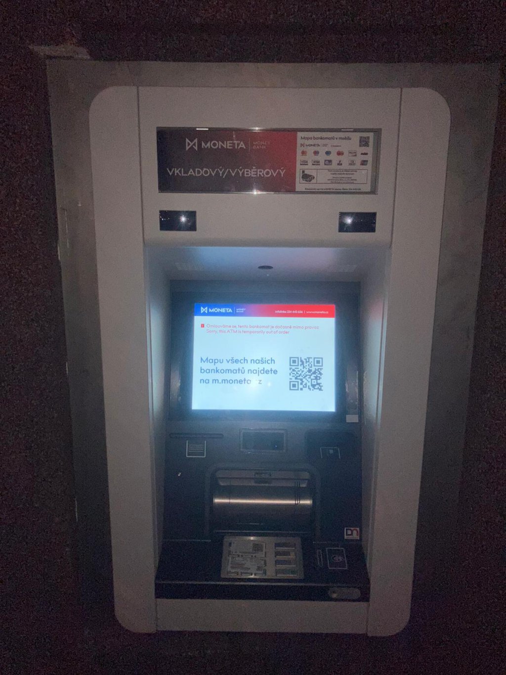 Bankomat MONETA Money Bank vkladový foto 2