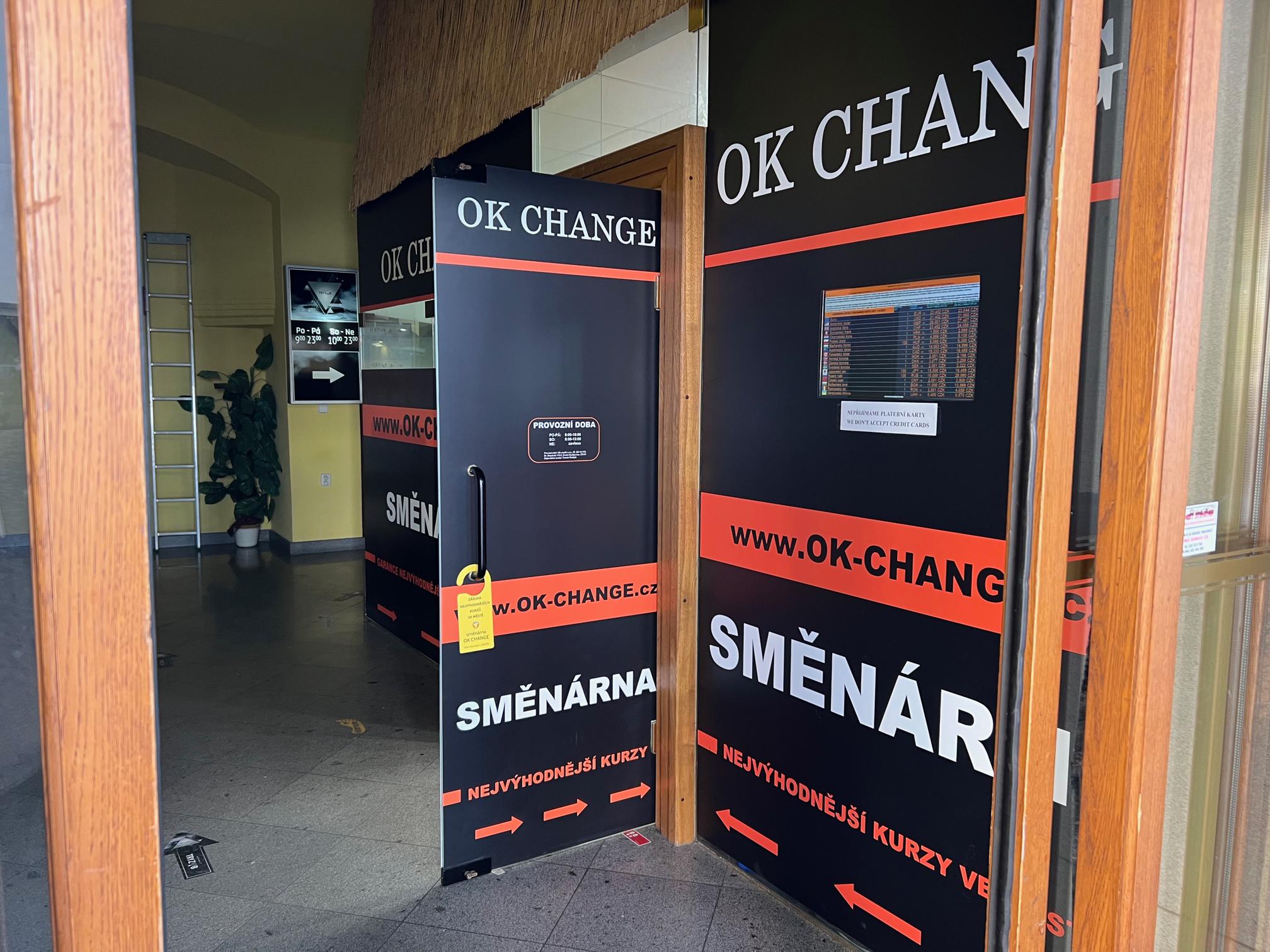OK CHANGE - směnárna České Budějovice foto 6