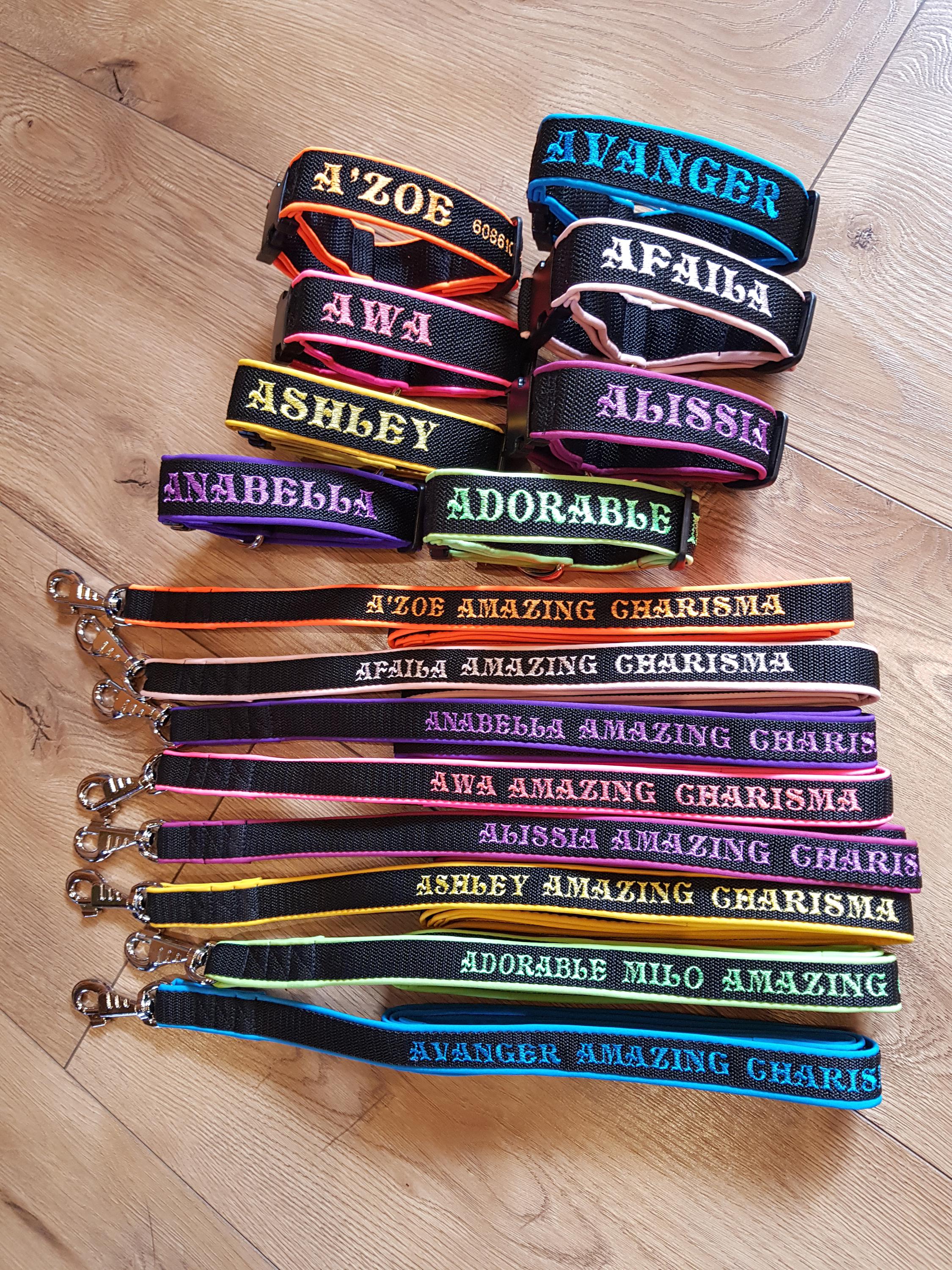 Vodítka BETY - Obojky se jménem foto 3