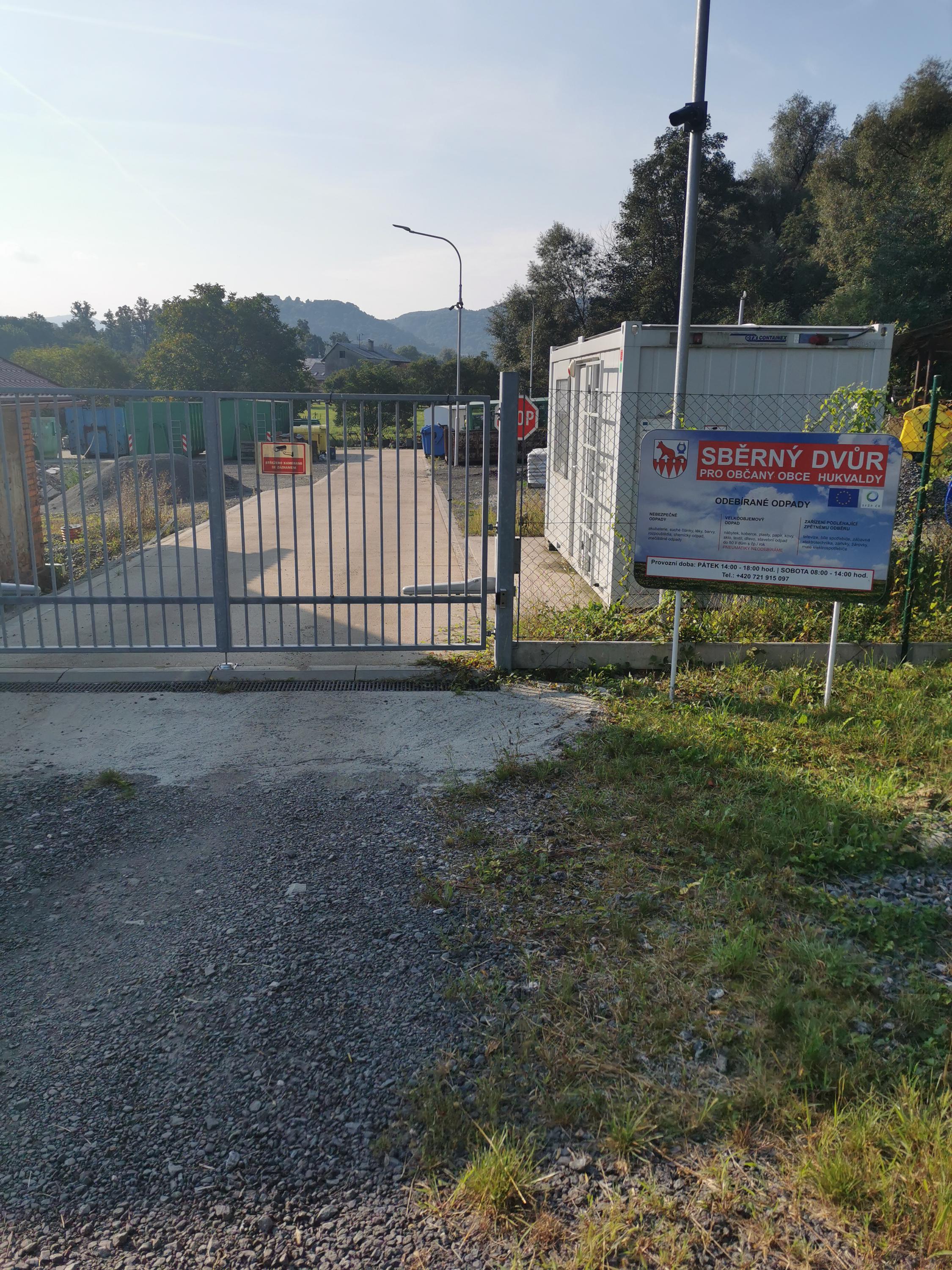 Sběrný dvůr Hukvaldy foto 2