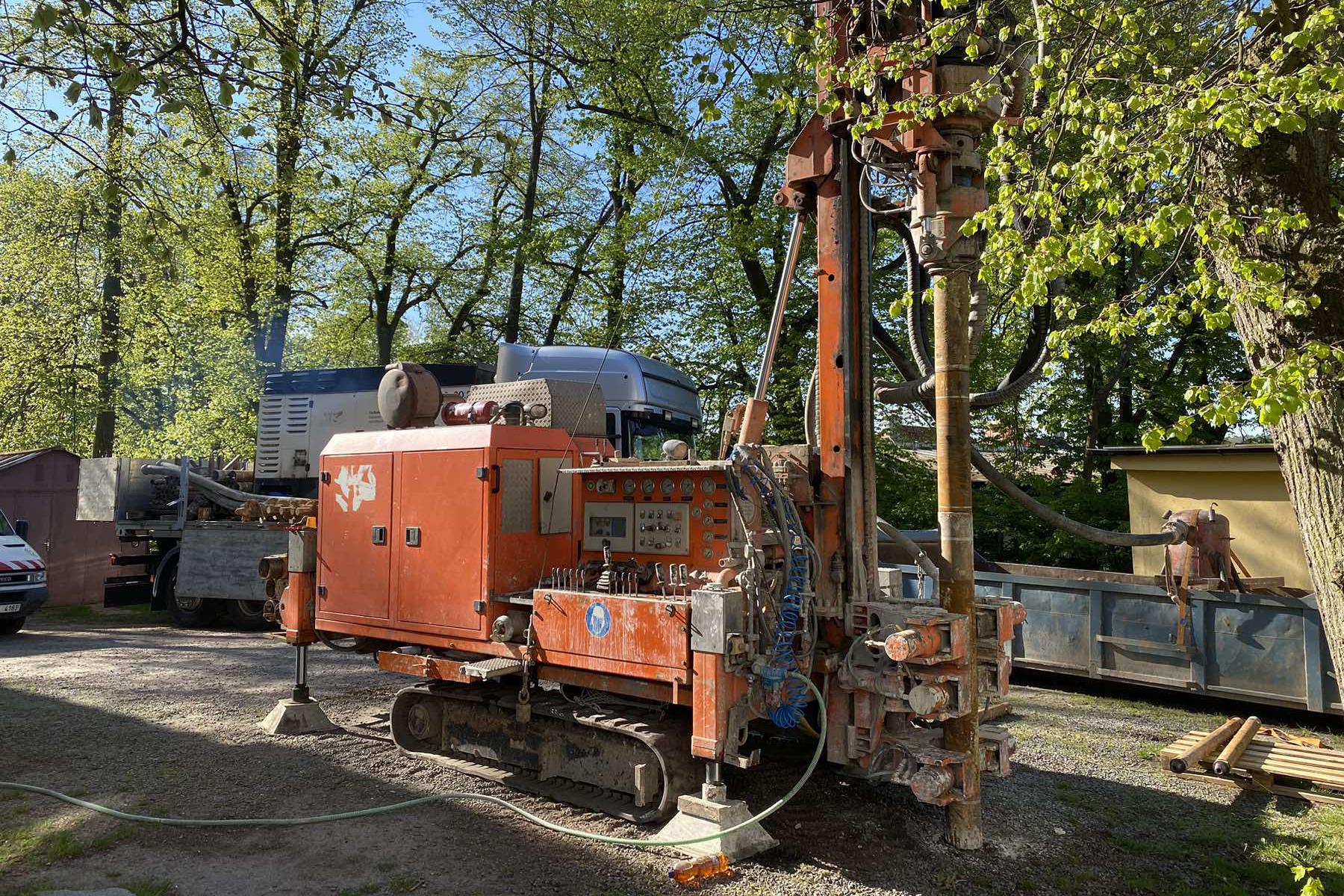 Vrt-Tech. Vrtané studny, vrty pro tepelná čerpadla