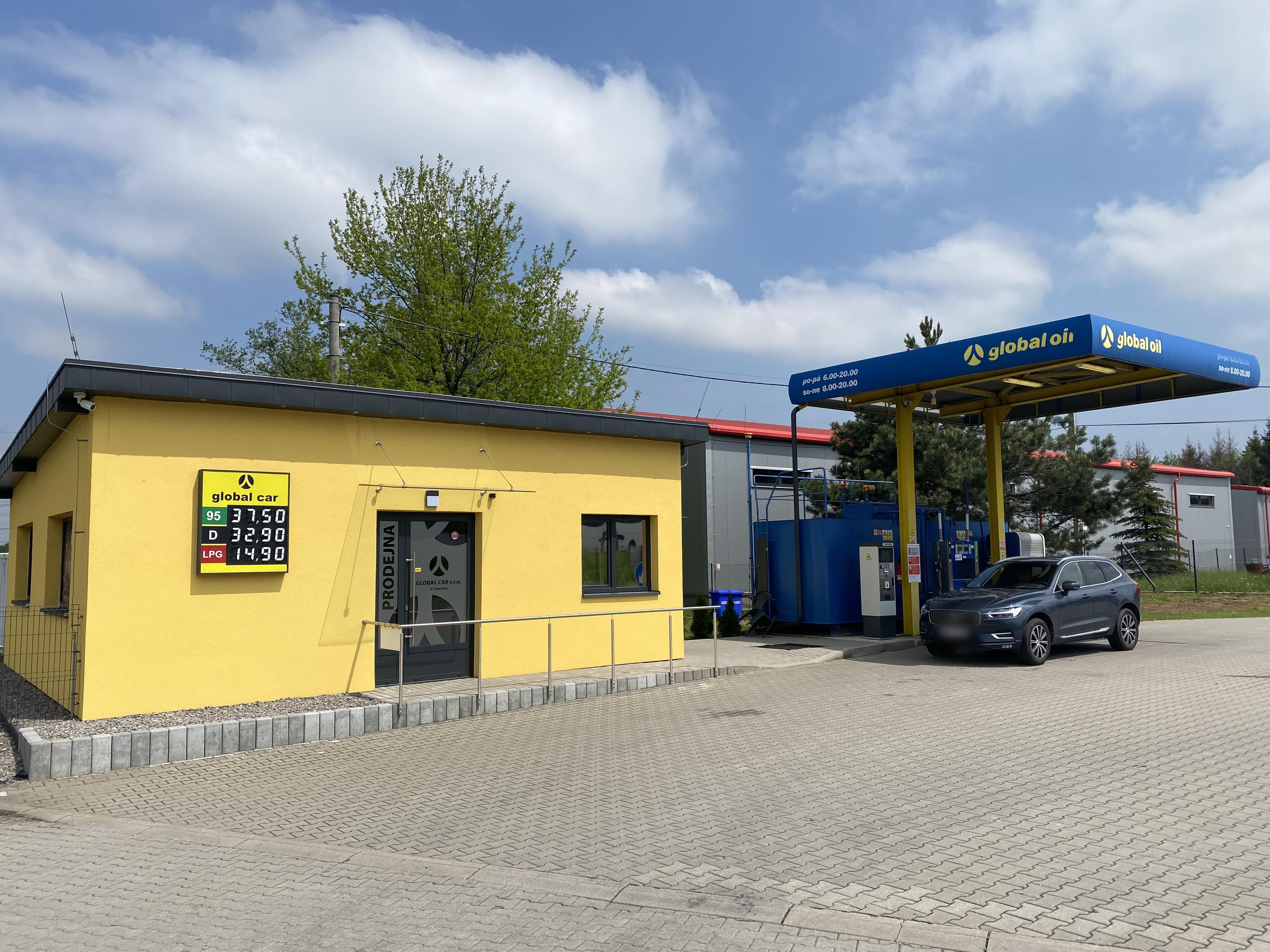 GLOBAL CAR - čerpací stanice Třinec-Nebory