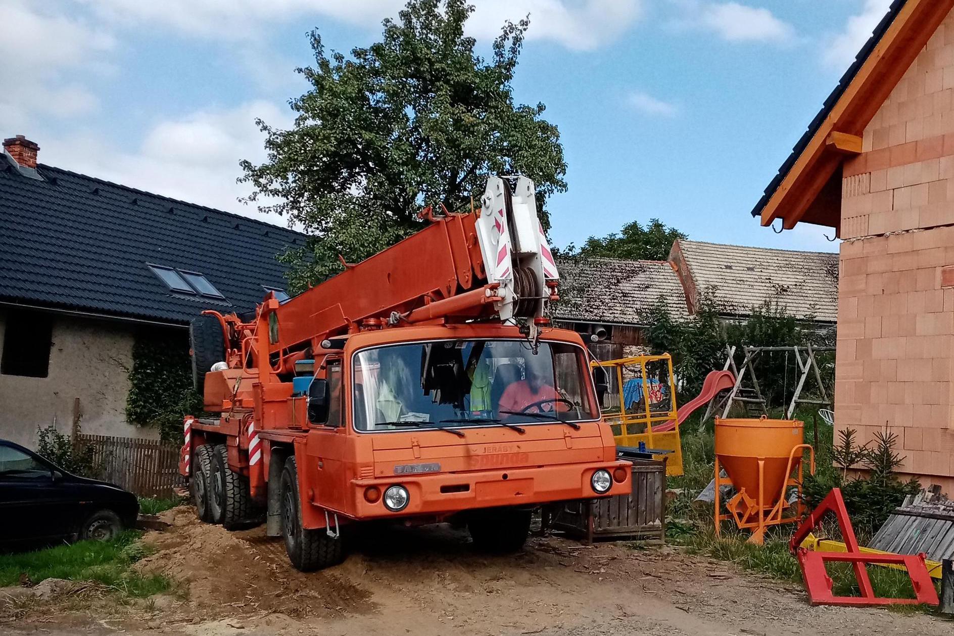 Jeřábnické a zemní práce Tomáš Prudký