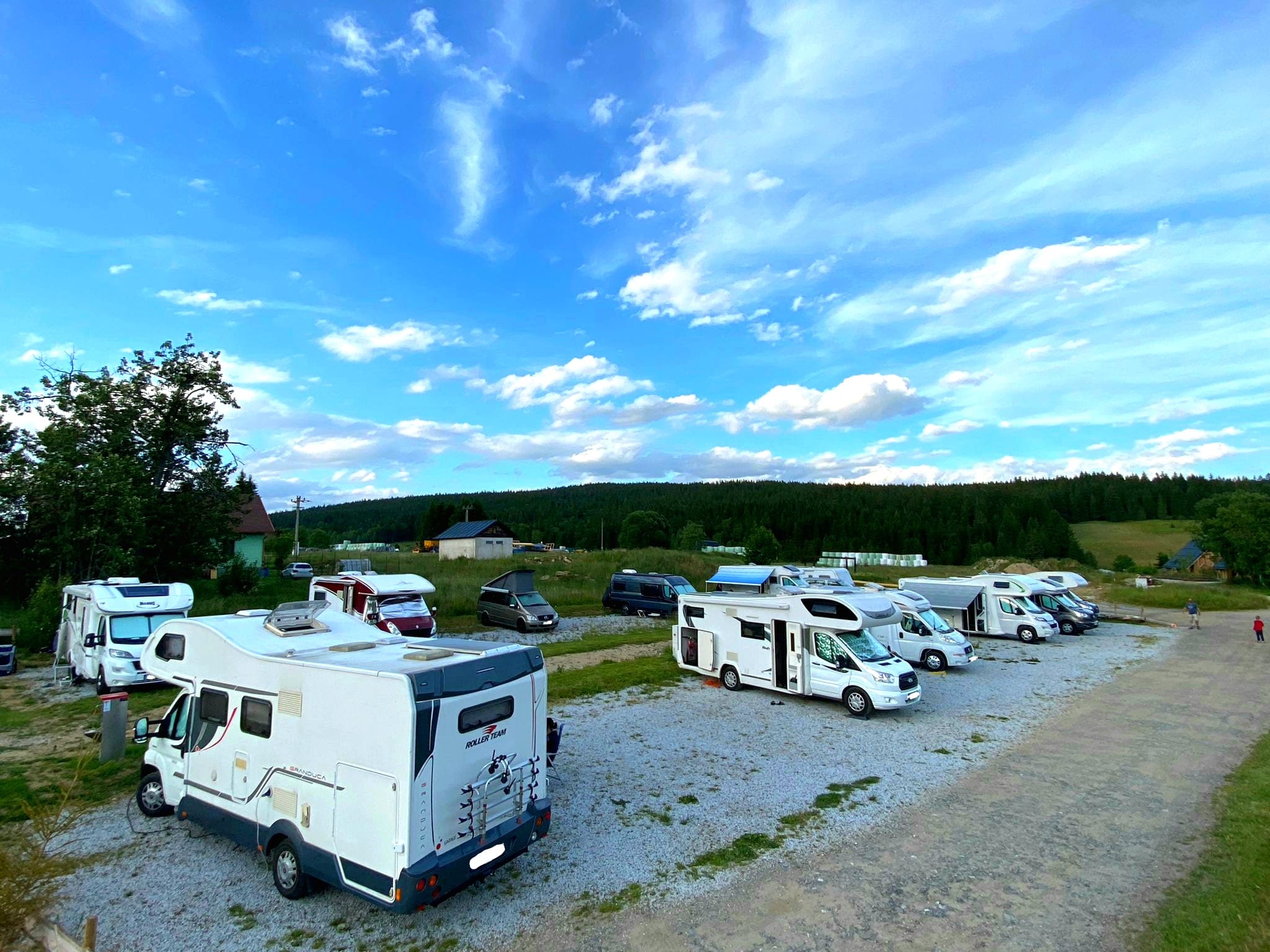 Karavanové stání Kvilda - Stellplatz foto 5