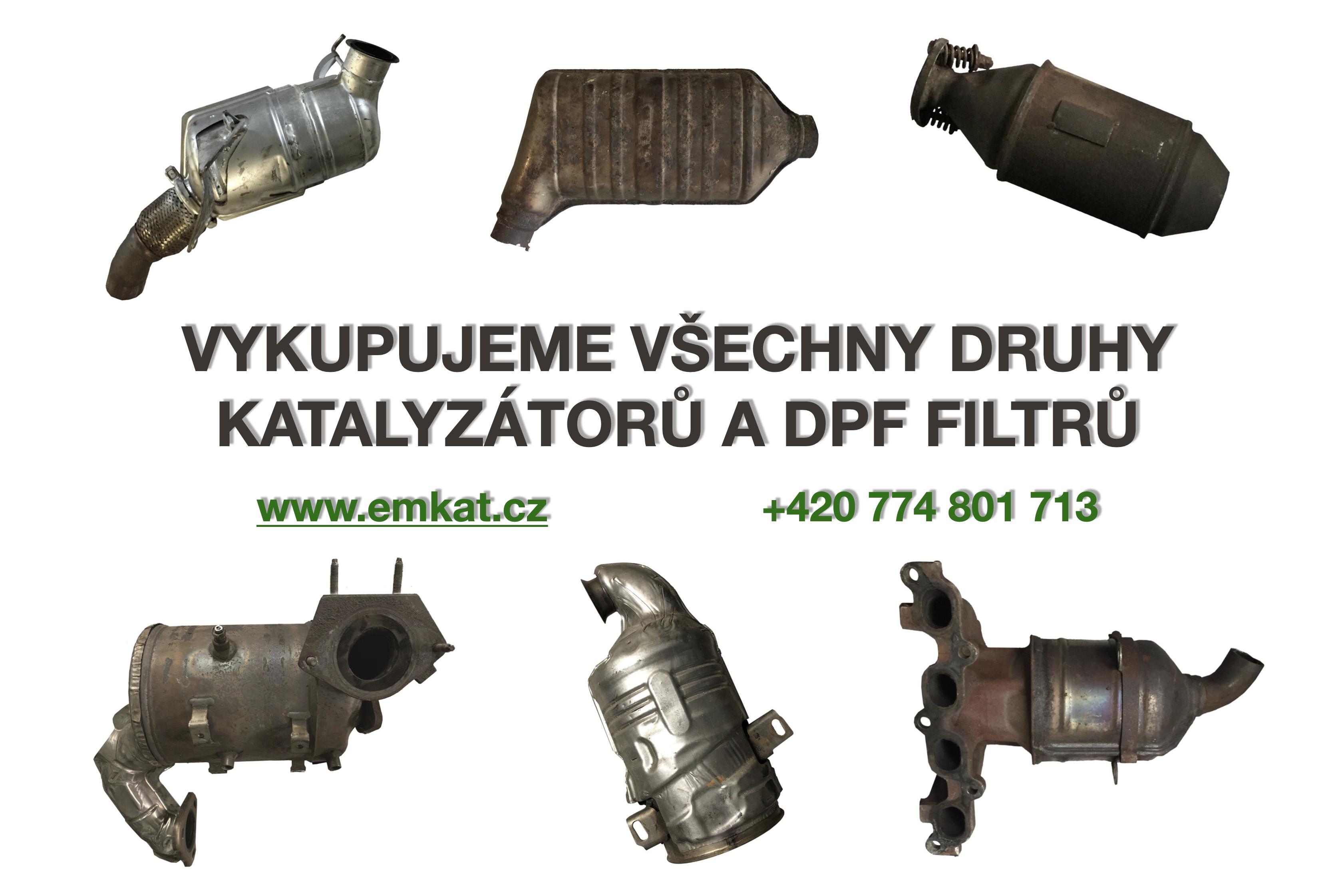 Vykupujeme katalyzátory, autokabely a autobaterie.