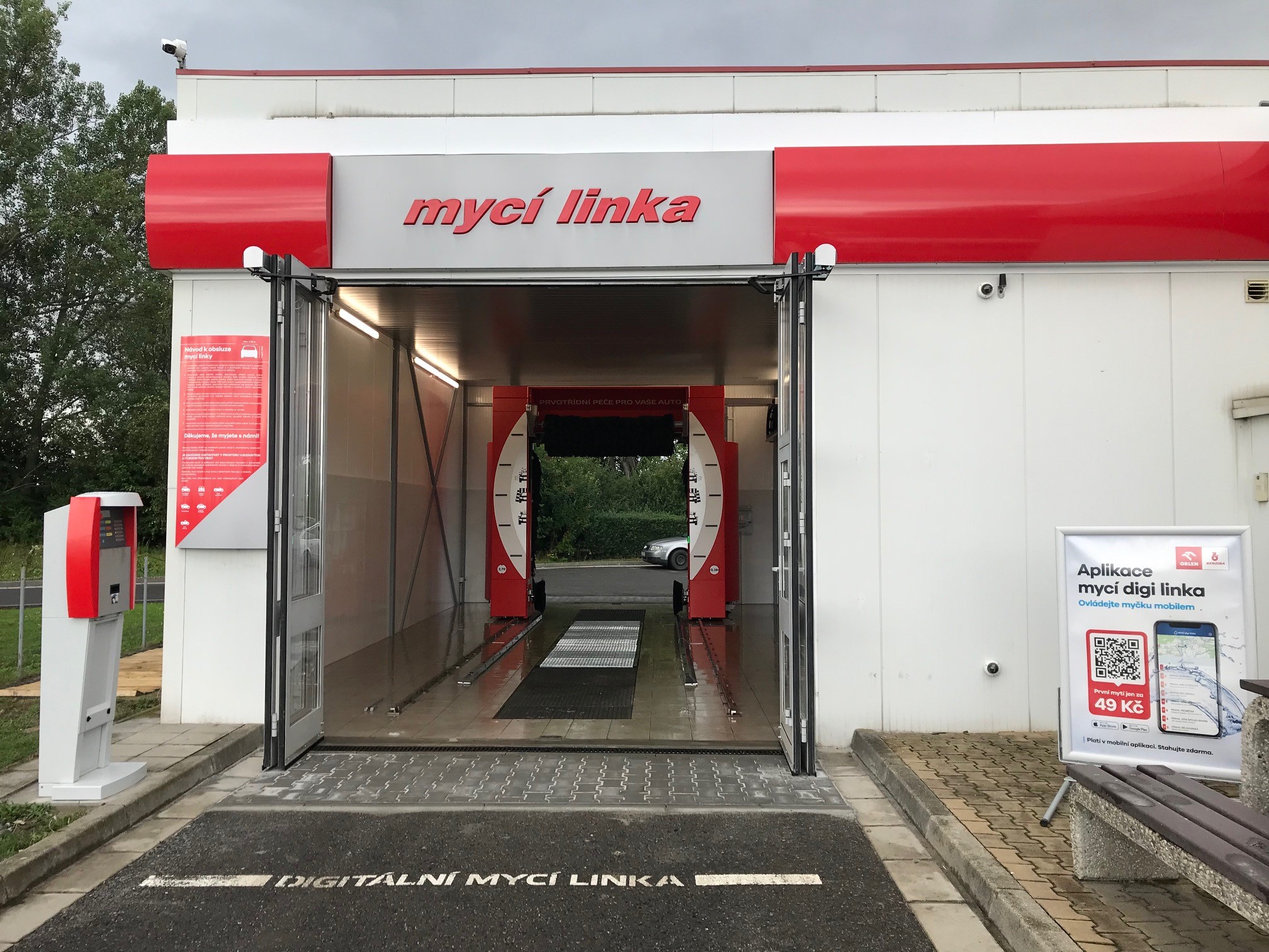 Mycí linka ORLEN foto 3