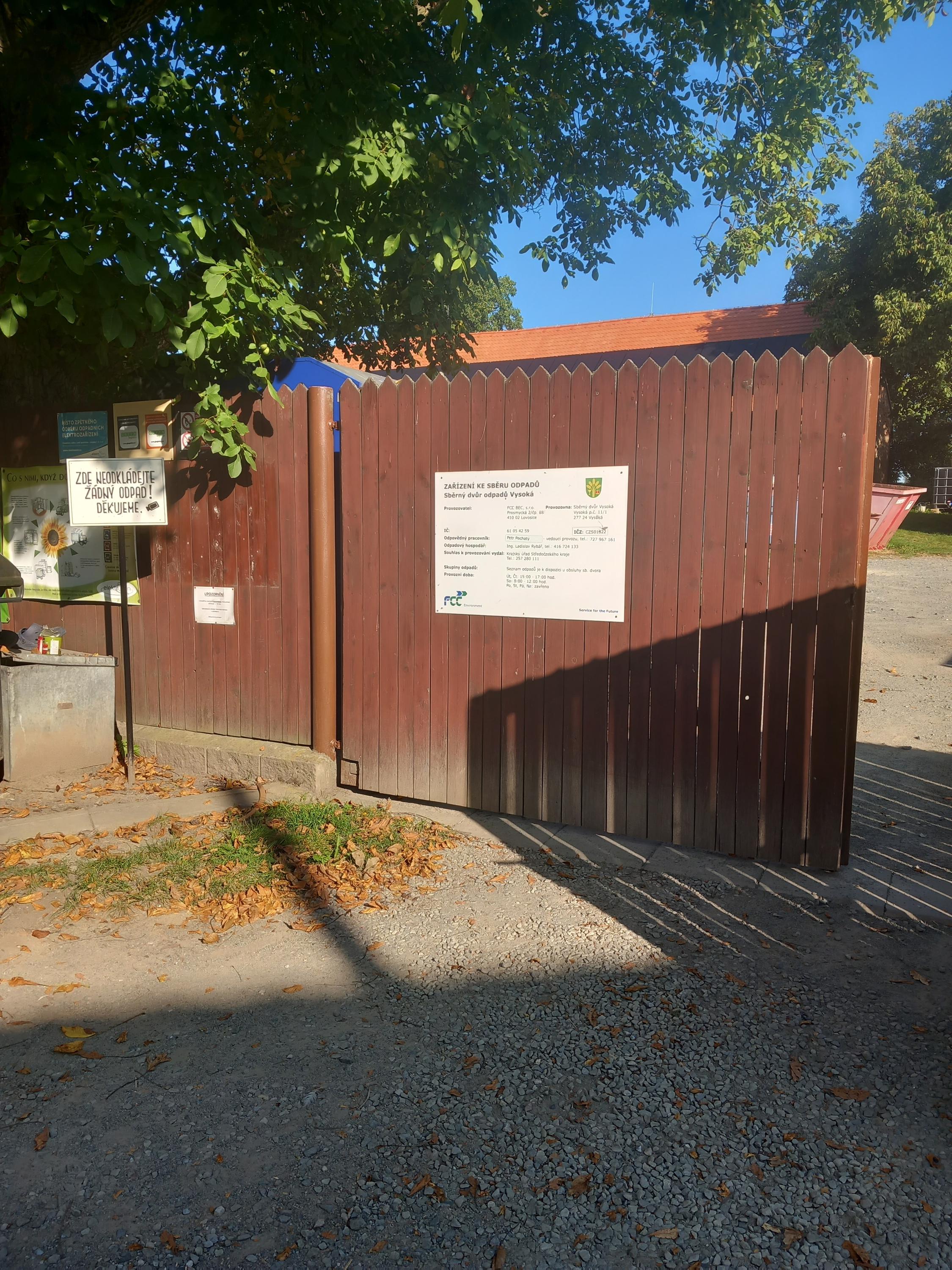 FCC BEC - Sběrný dvůr Vysoká foto 2