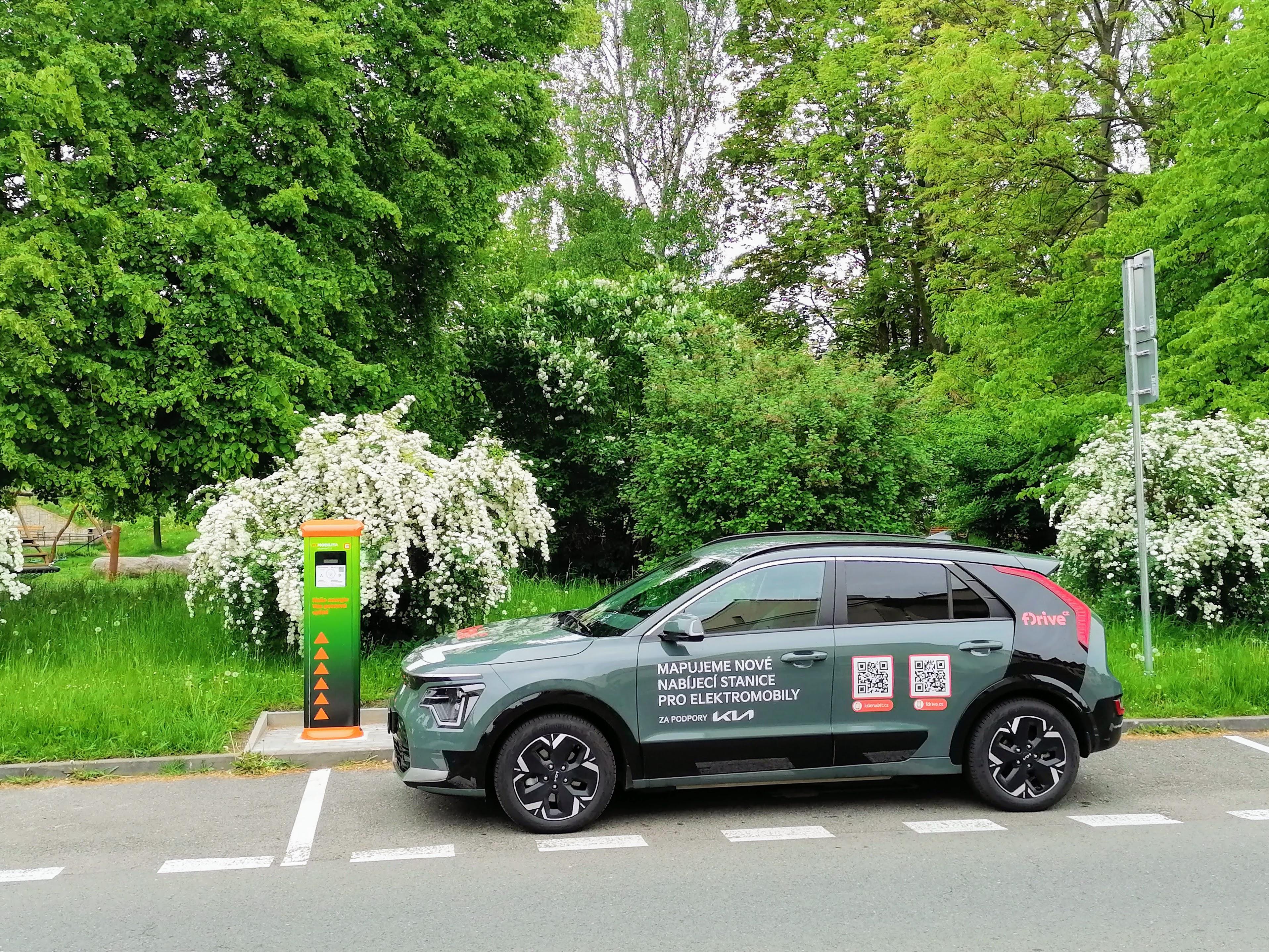 Nabíjecí stanice ČEZ