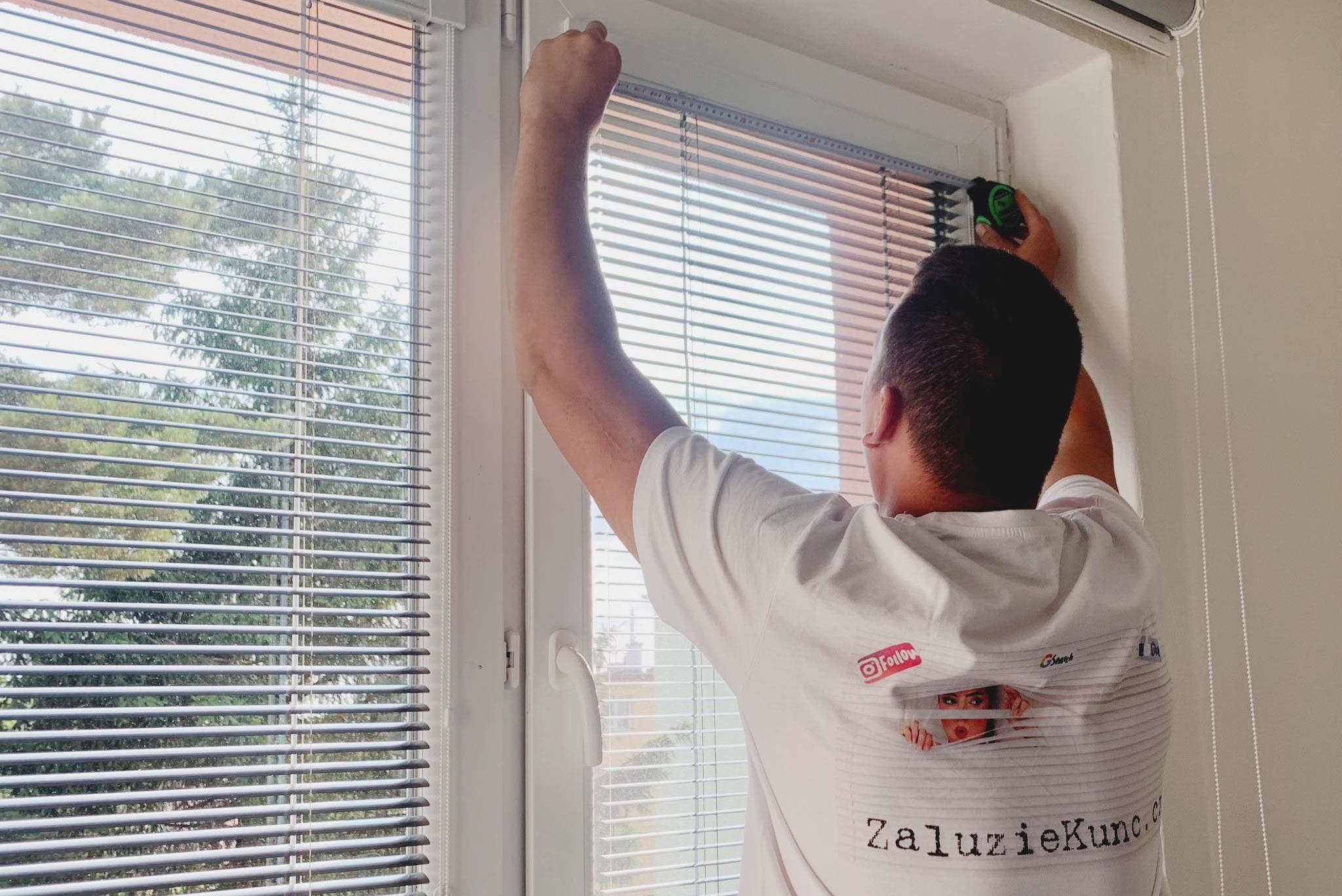 Zaměření - žaluzie - rolety - plisé - síta