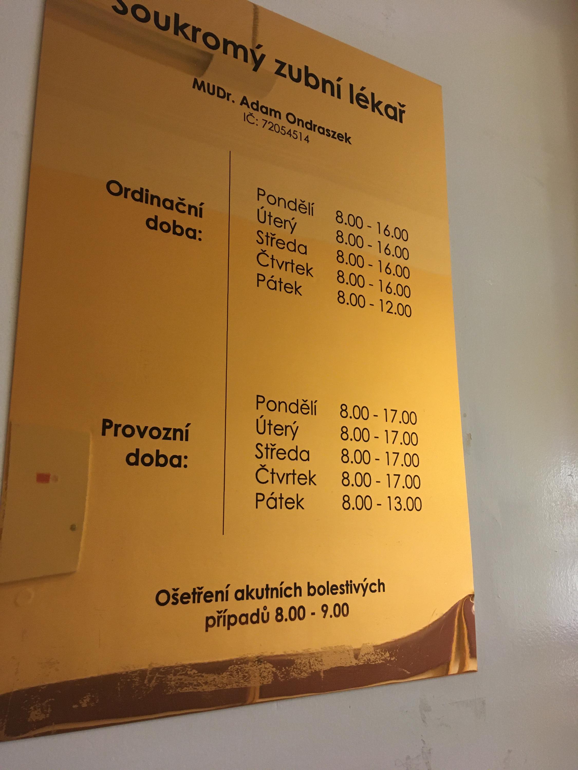 MUDr. Adam Ondraszek foto 2
