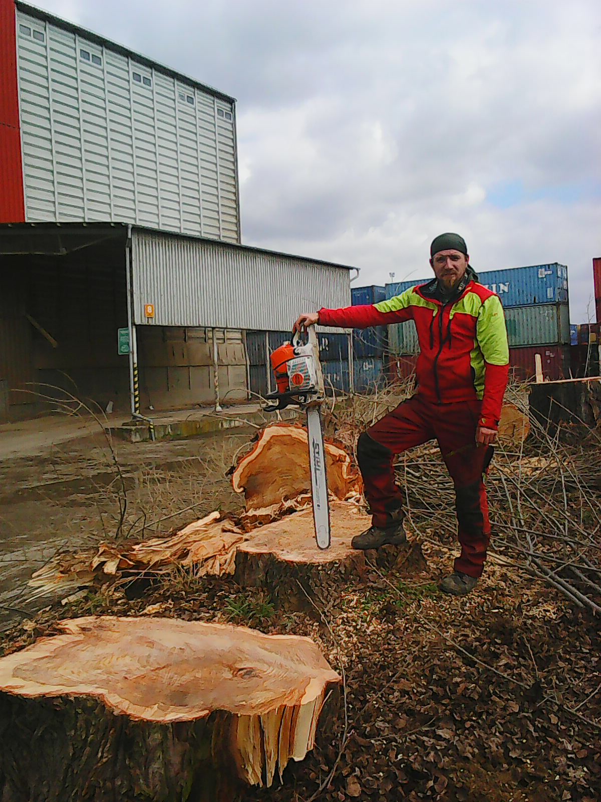 Martin Kytka - rizikové kácení stromů foto 5