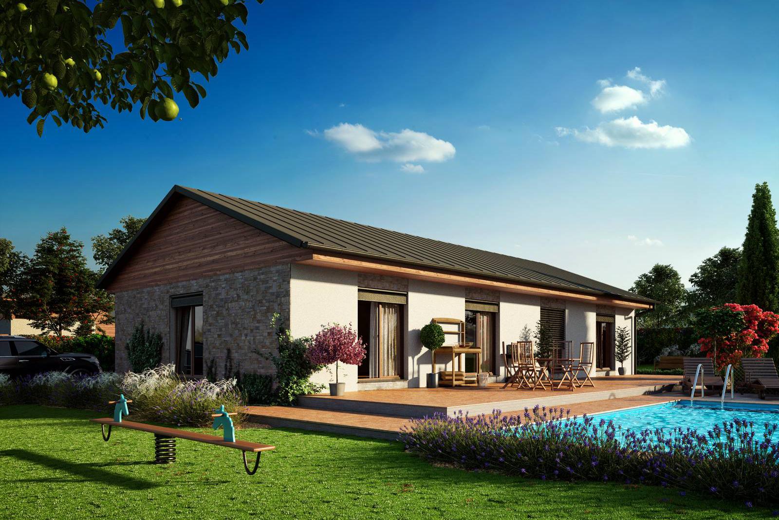 Typové domy, dřevostavby na klíč