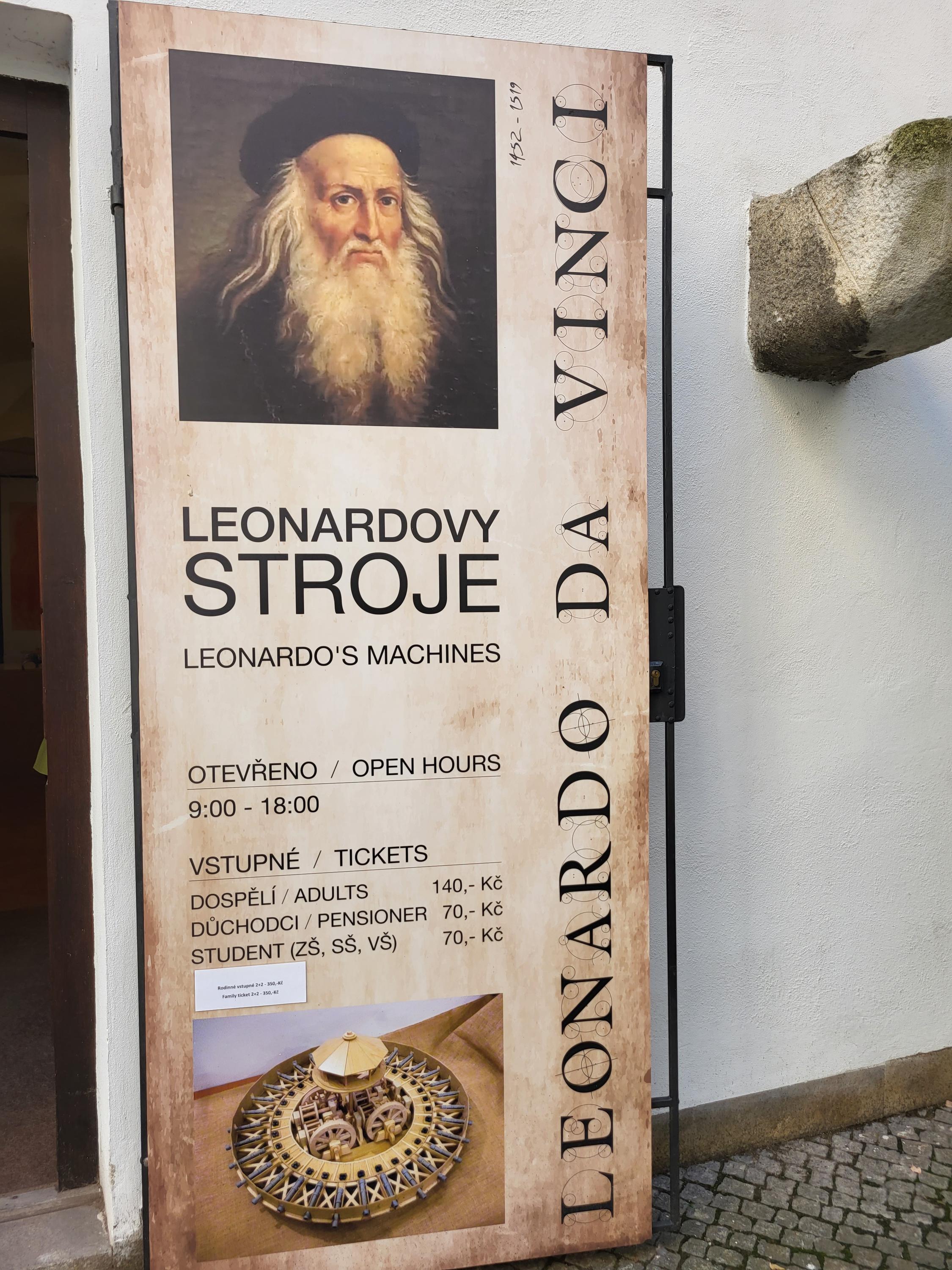 Leonardovy stroje foto 2
