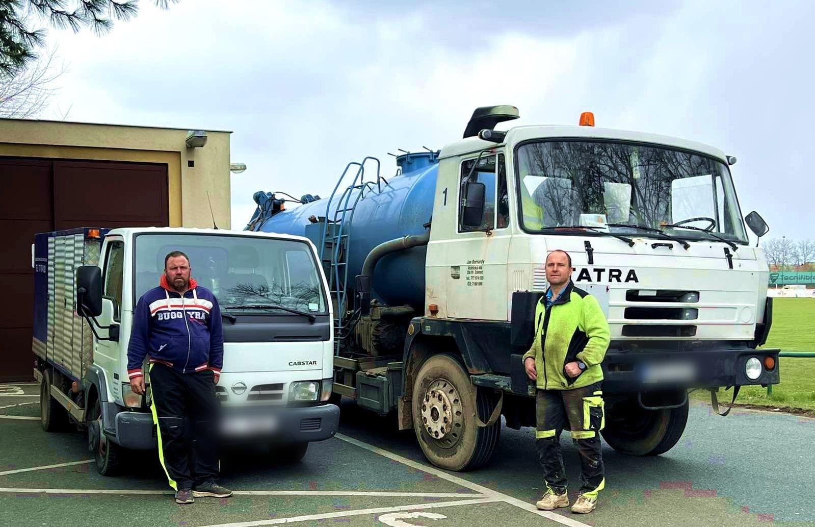 Čištění kanalizace, vývoz septiku - Jan Bernardy