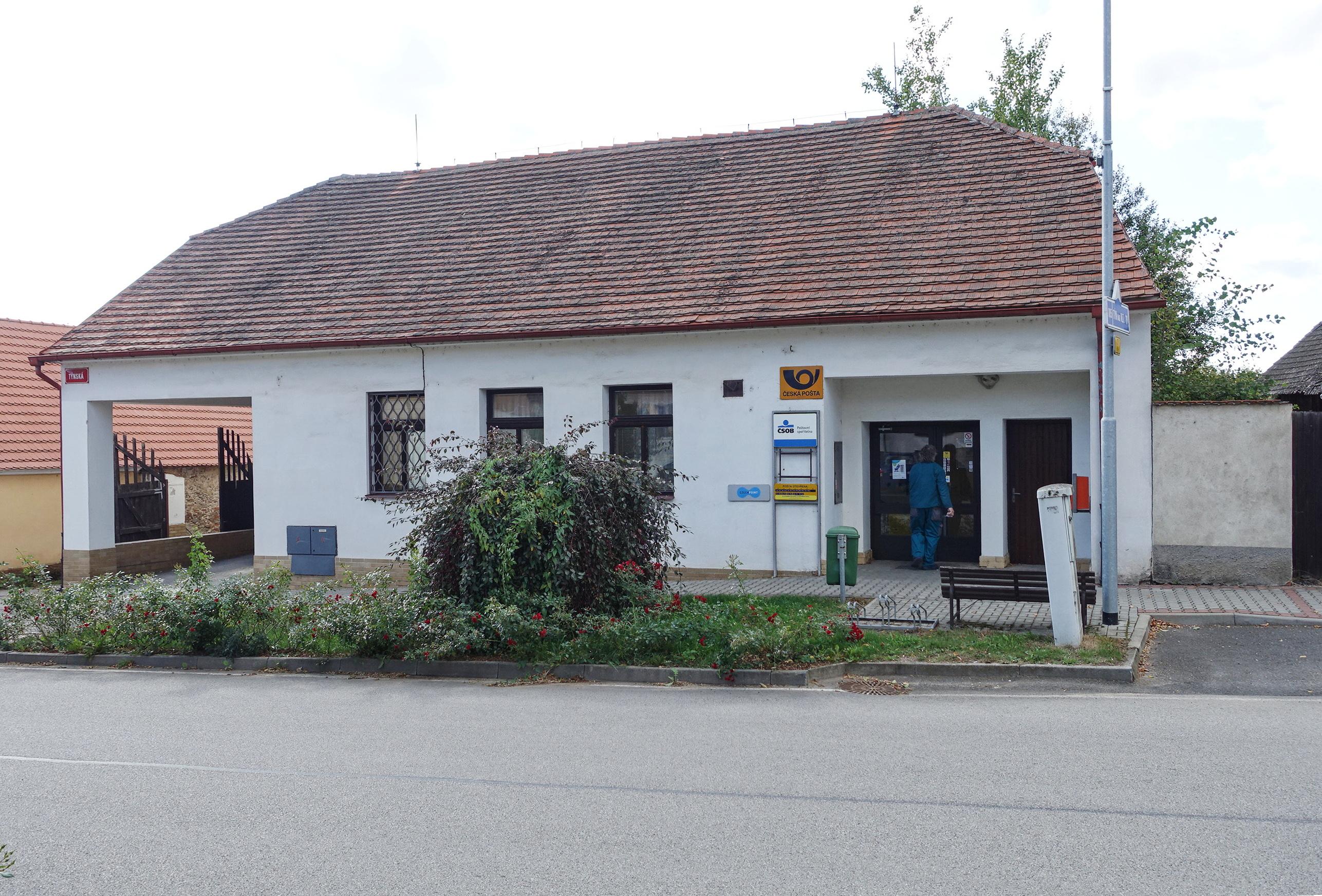 Pošta Bernartice u Milevska