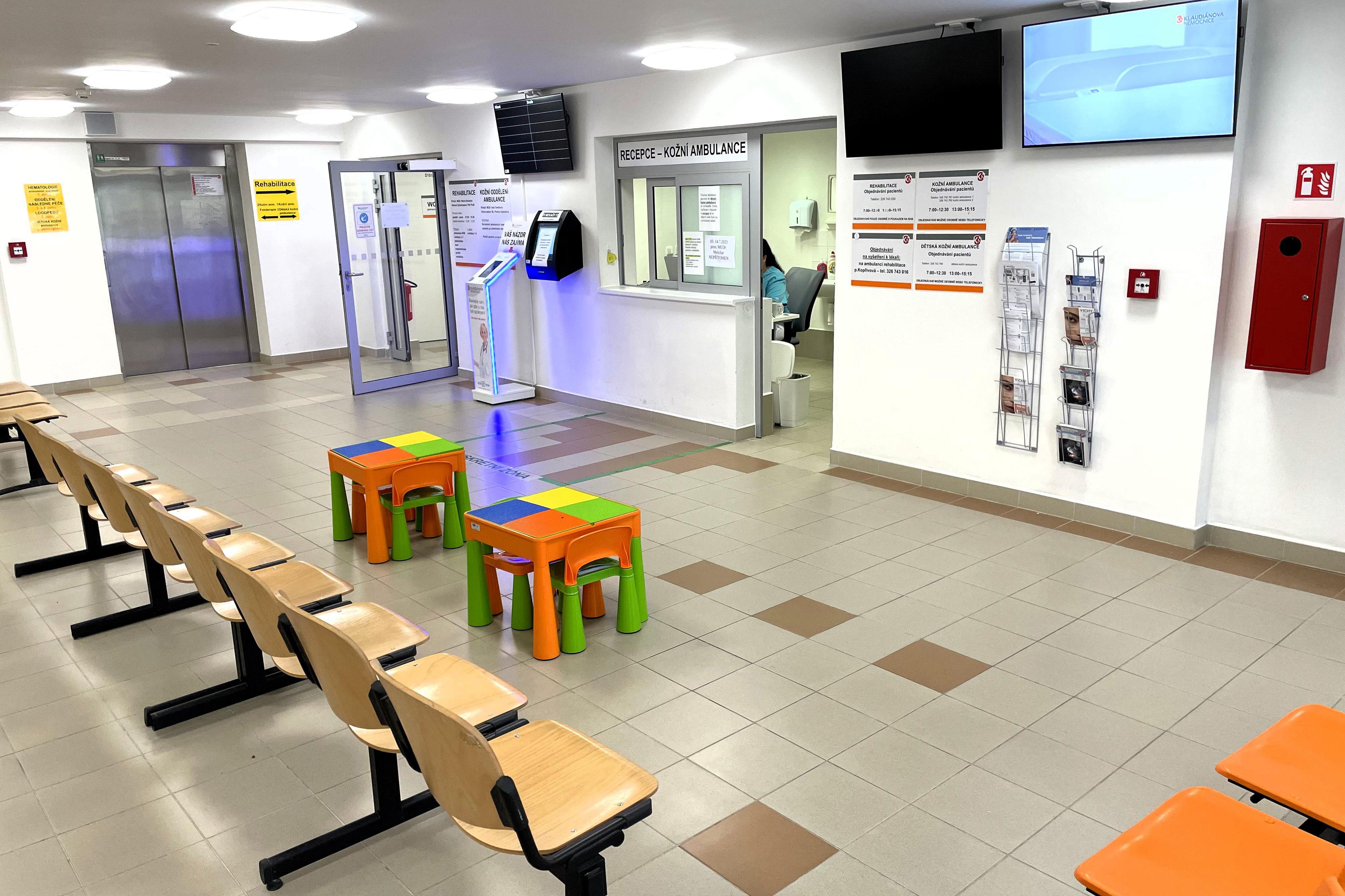 Všeobecná kožní ambulance II - Klaudiánova nemocnice