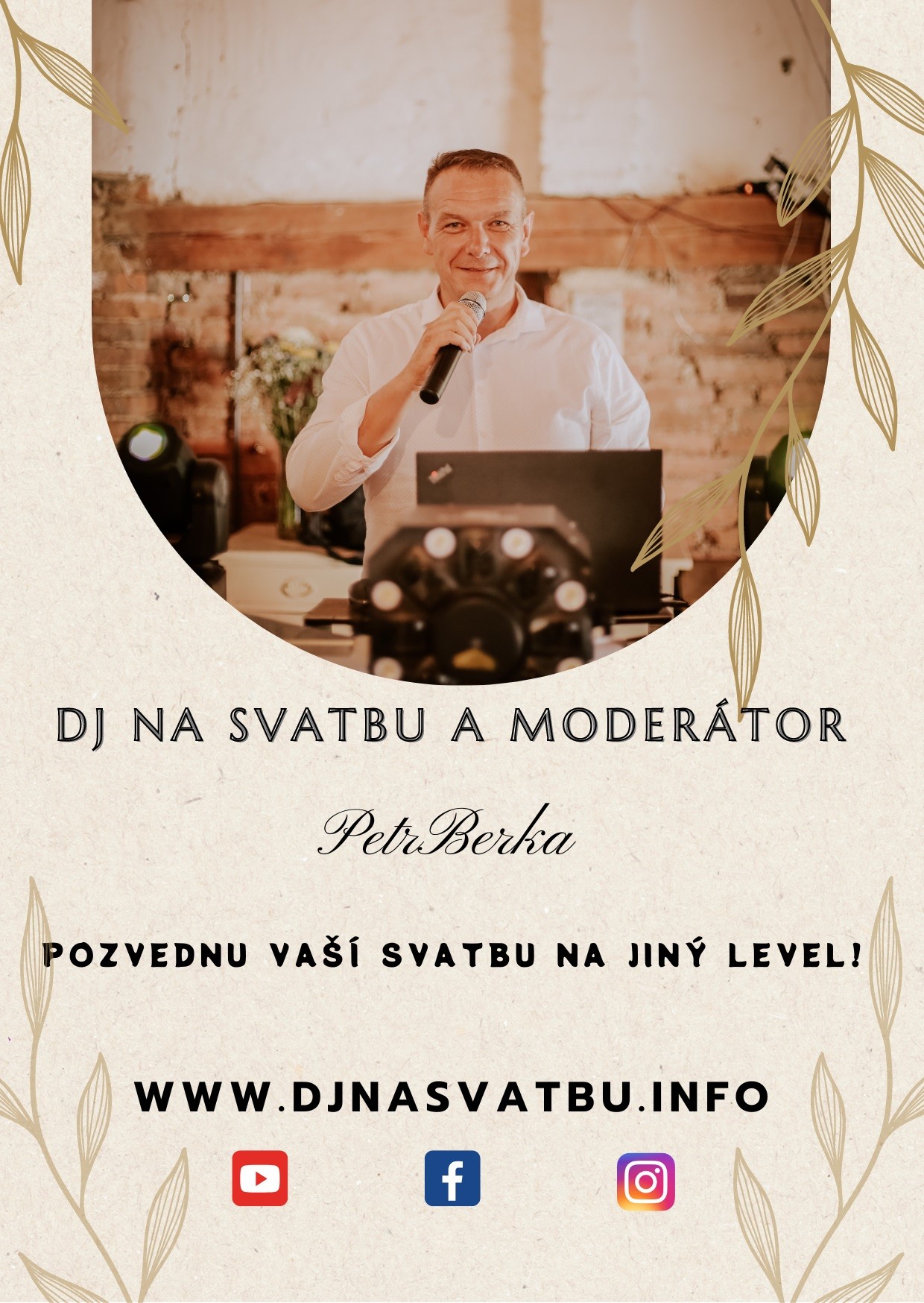 DJ a moderátor Petr Berka foto 3