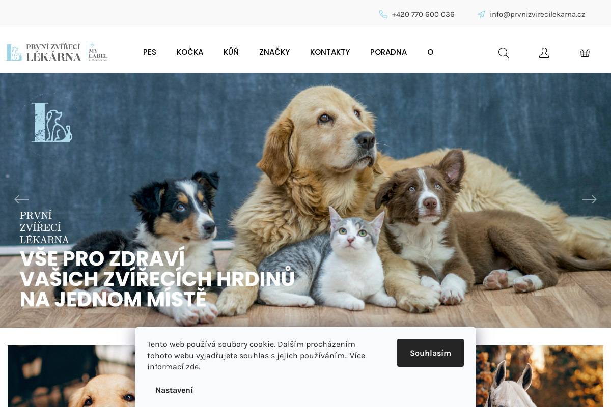 PRVNÍ ZVÍŘECÍ LÉKÁRNA s.r.o.
