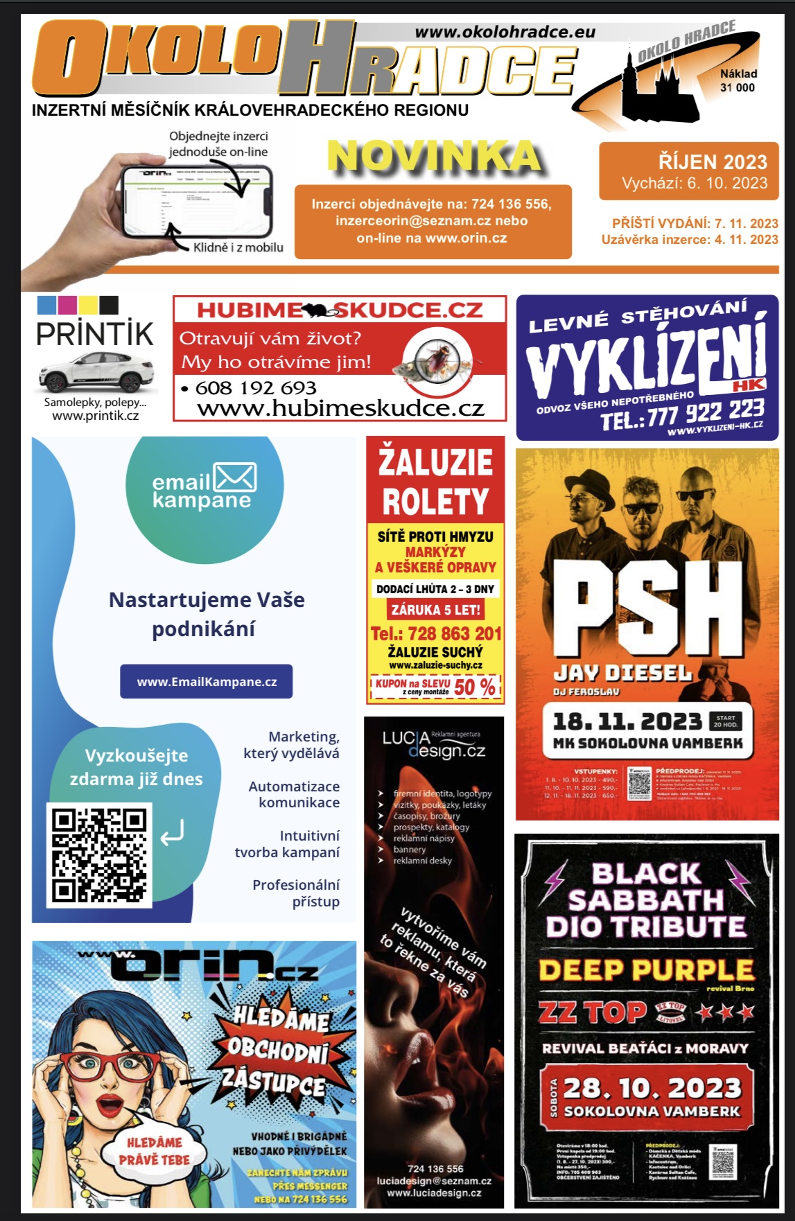 ORIN inzertní noviny foto 4