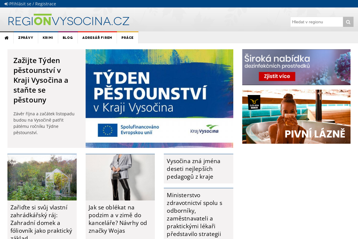 RegionVysocina.cz foto 1