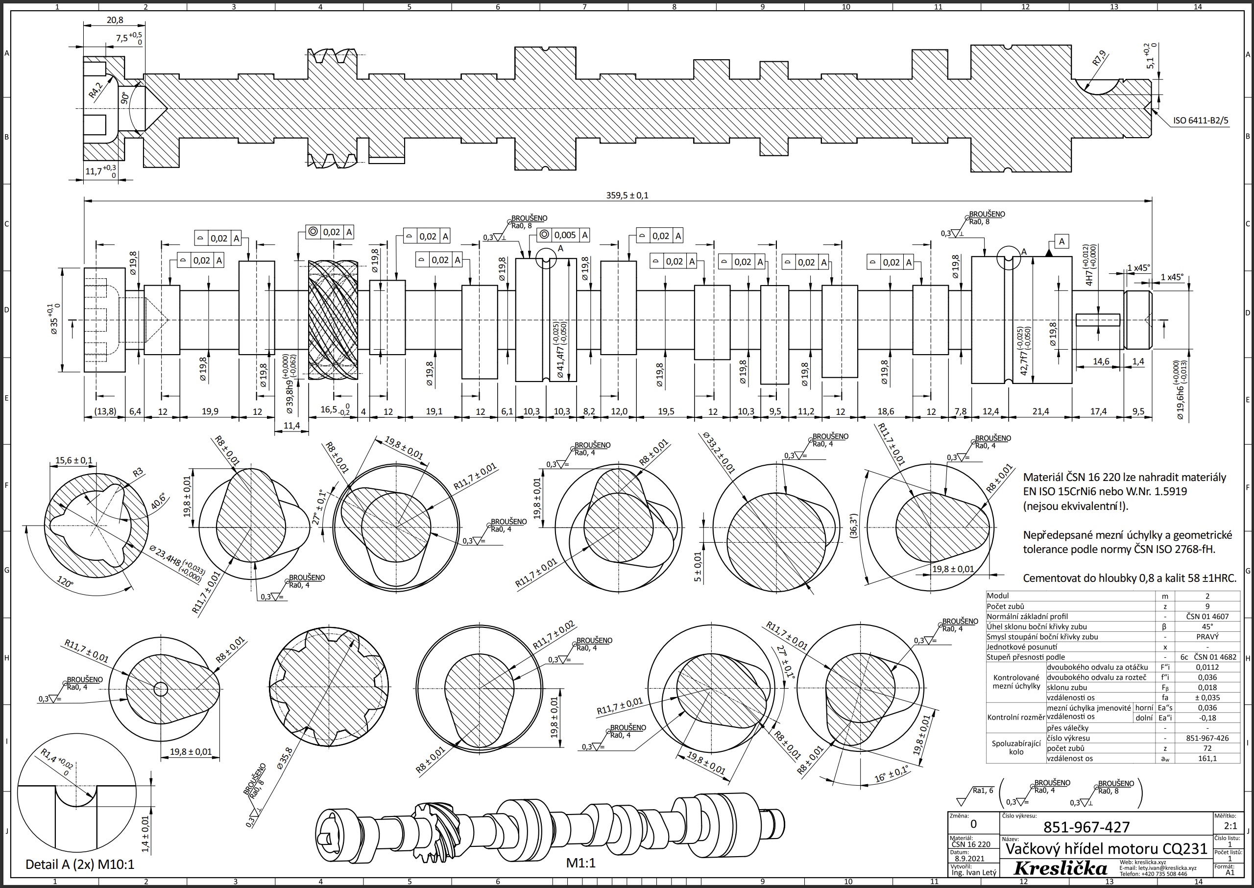 Kreslička - konstrukční strojírenská kancelář foto 4